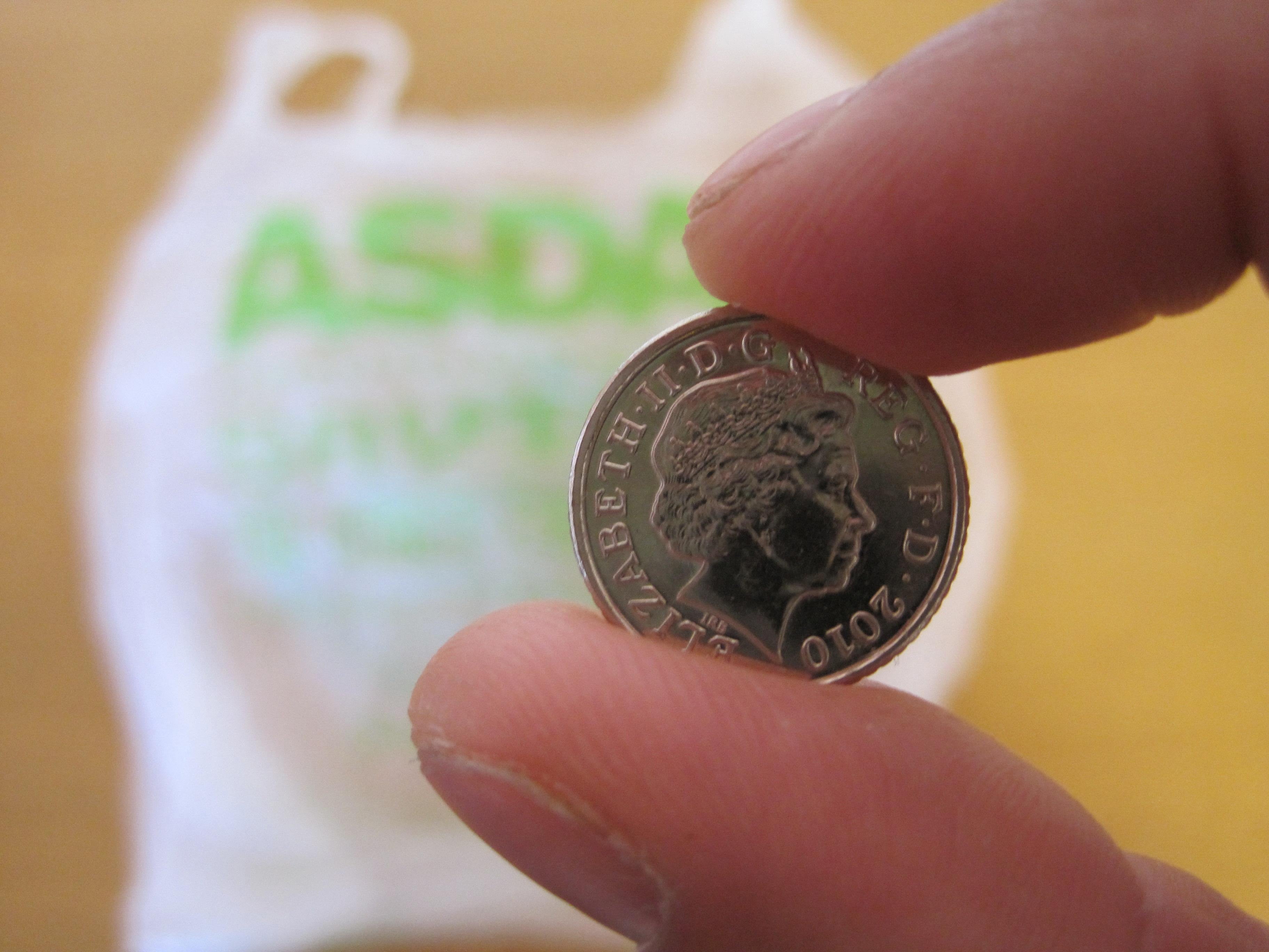 A 5p charge for plastic bags was brought in across Wales in October 2011 (Benjamin Wright/PA)