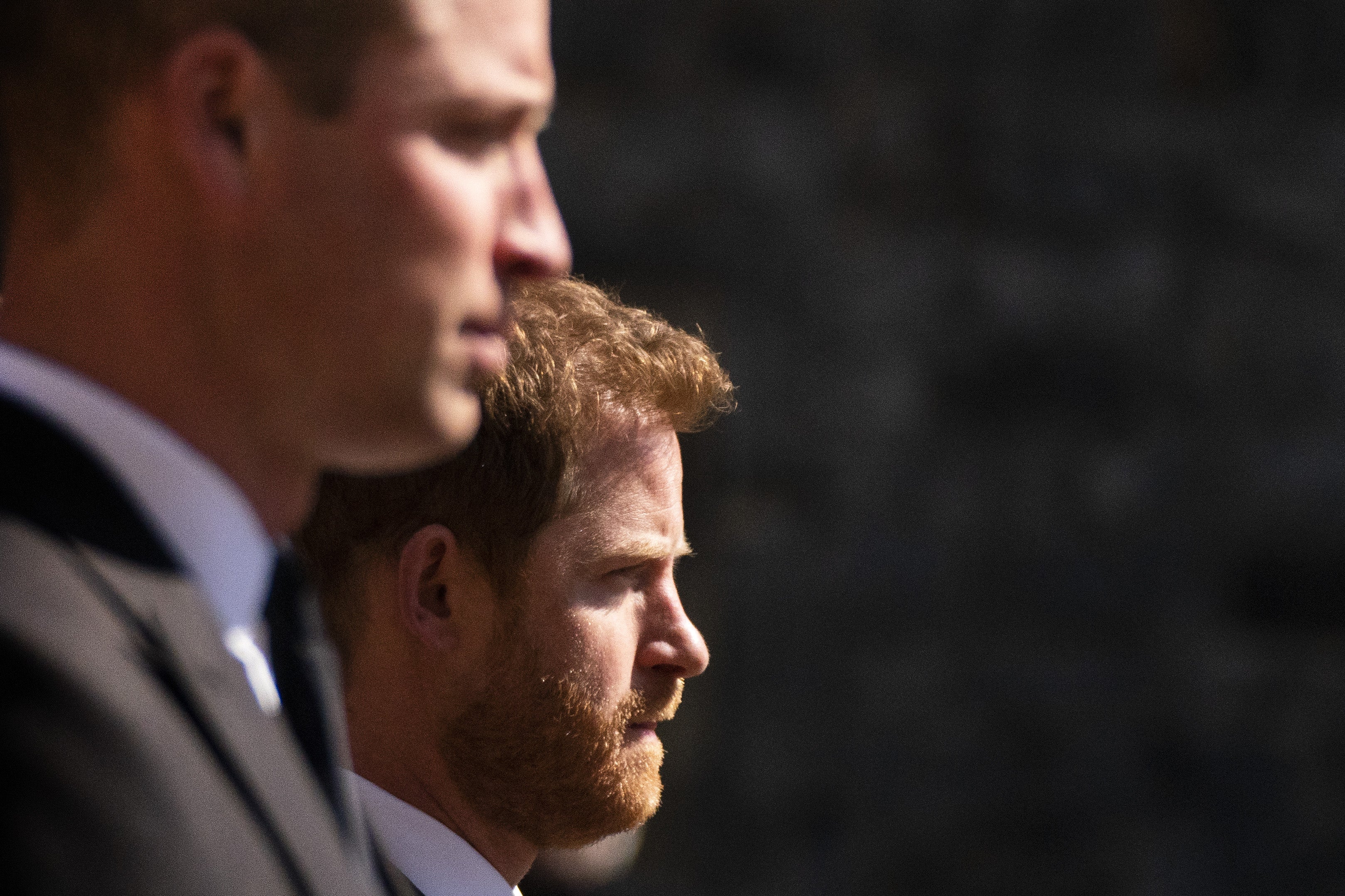 The Duke of Cambridge and Duke of Sussex attended the funeral (Victoria Jones/PA)