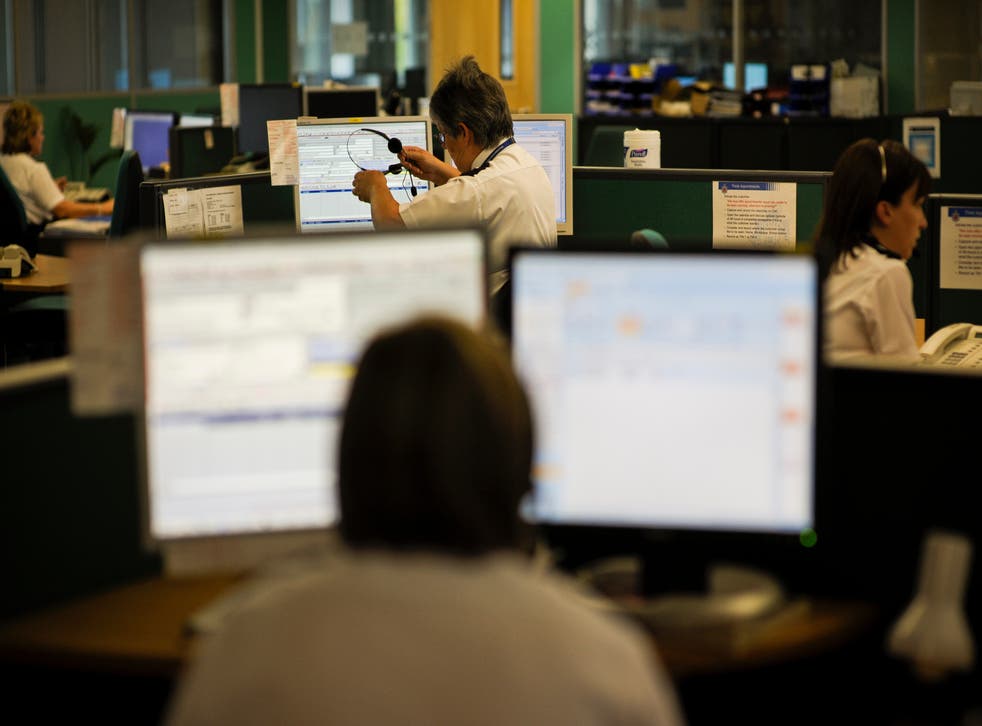 Tens of thousands of callers to the helpline waited more than an hour (Ben Birchall/PA)