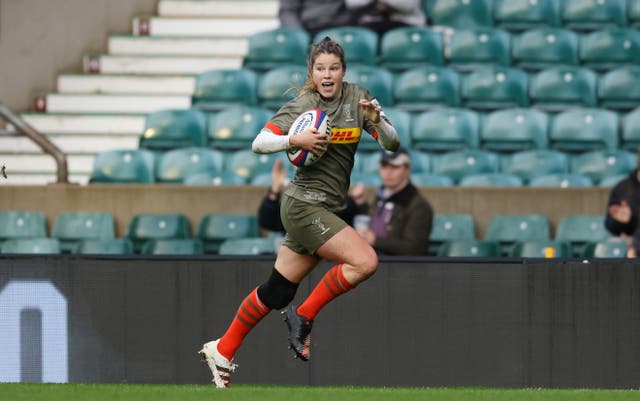 <p>Breach scored a beautiful try at Twickenham</p>