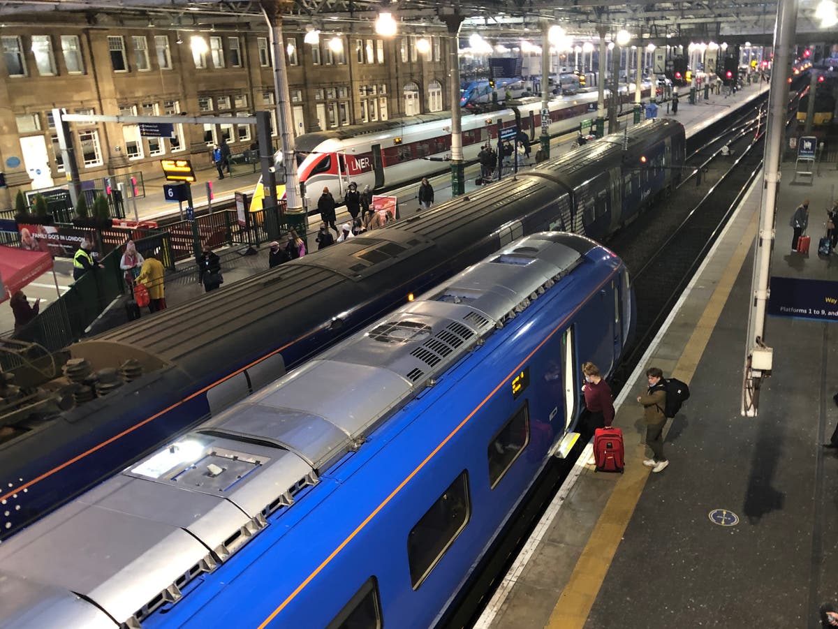 Storm Otto: Train lines between York and Edinburgh blocked as Scotland is battered by 80mph winds