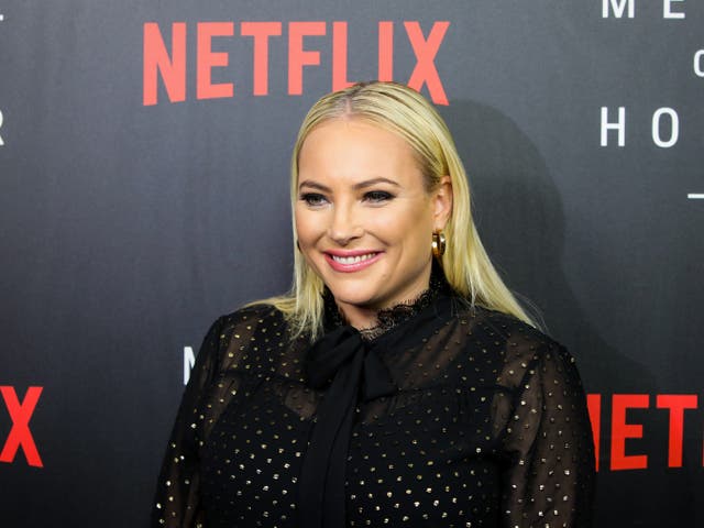 <p>Meghan McCain, Co-Host of 'The View', at the Netflix 'Medal of Honor' screening and panel discussion at the US Navy Memorial Burke Theater on 13 November 2018 in Washington, DC</p>