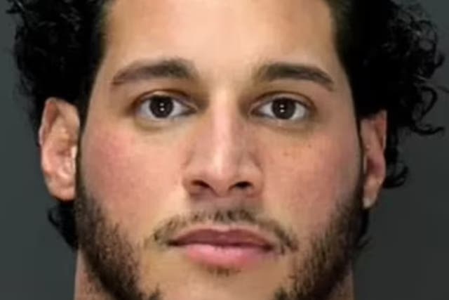 <p>Dino Tomasetti, 29, a bodybuilder and personal trainer who allegedly shot his millionaire parents at the Long Island home on Christmas day, 2021</p>