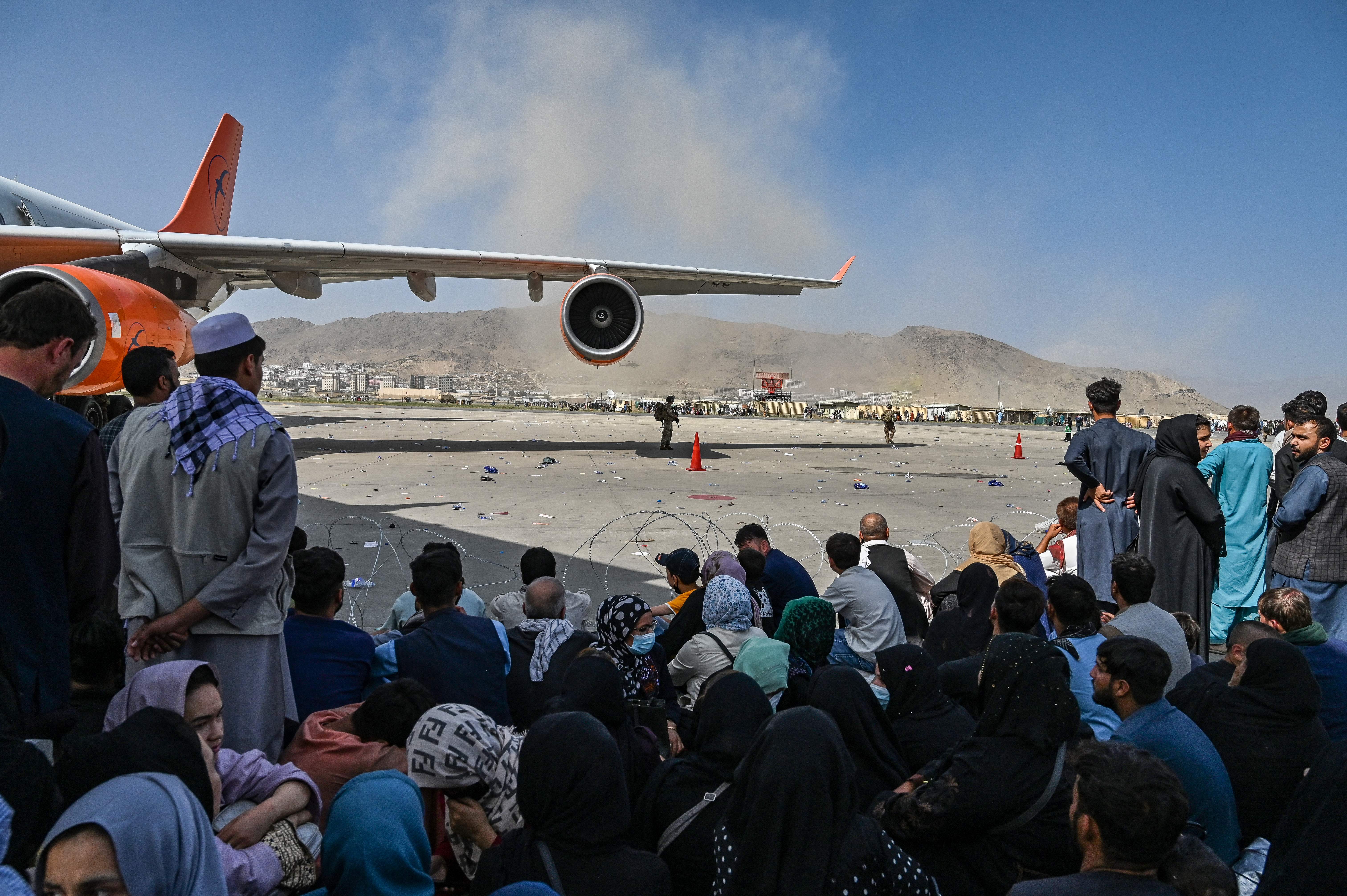 File photo: Thousands of people fled Afghanistan after the Taliban secured administrative and political power by force in August this year