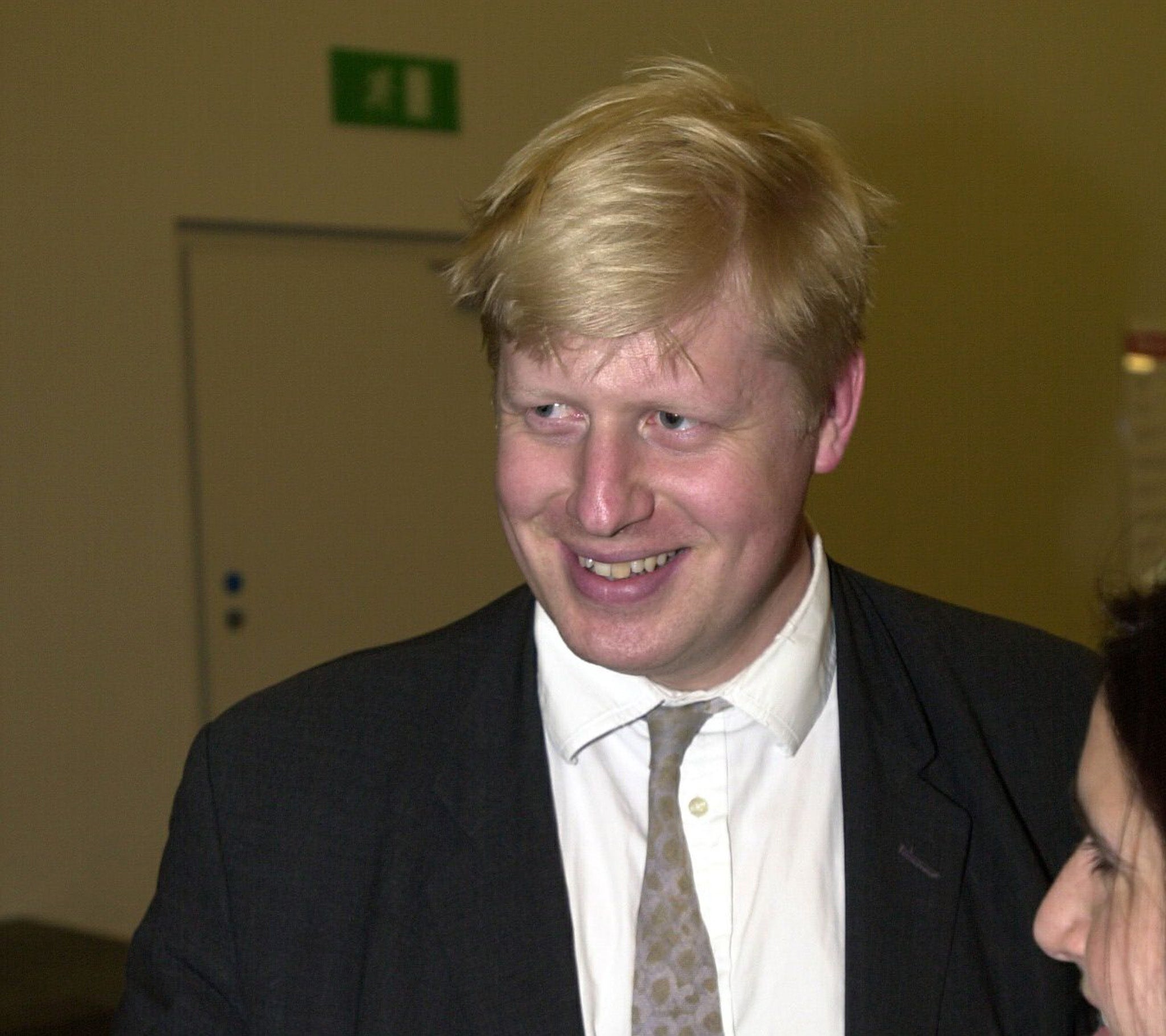 Johnson was a journalist before he was elected as a Tory MP