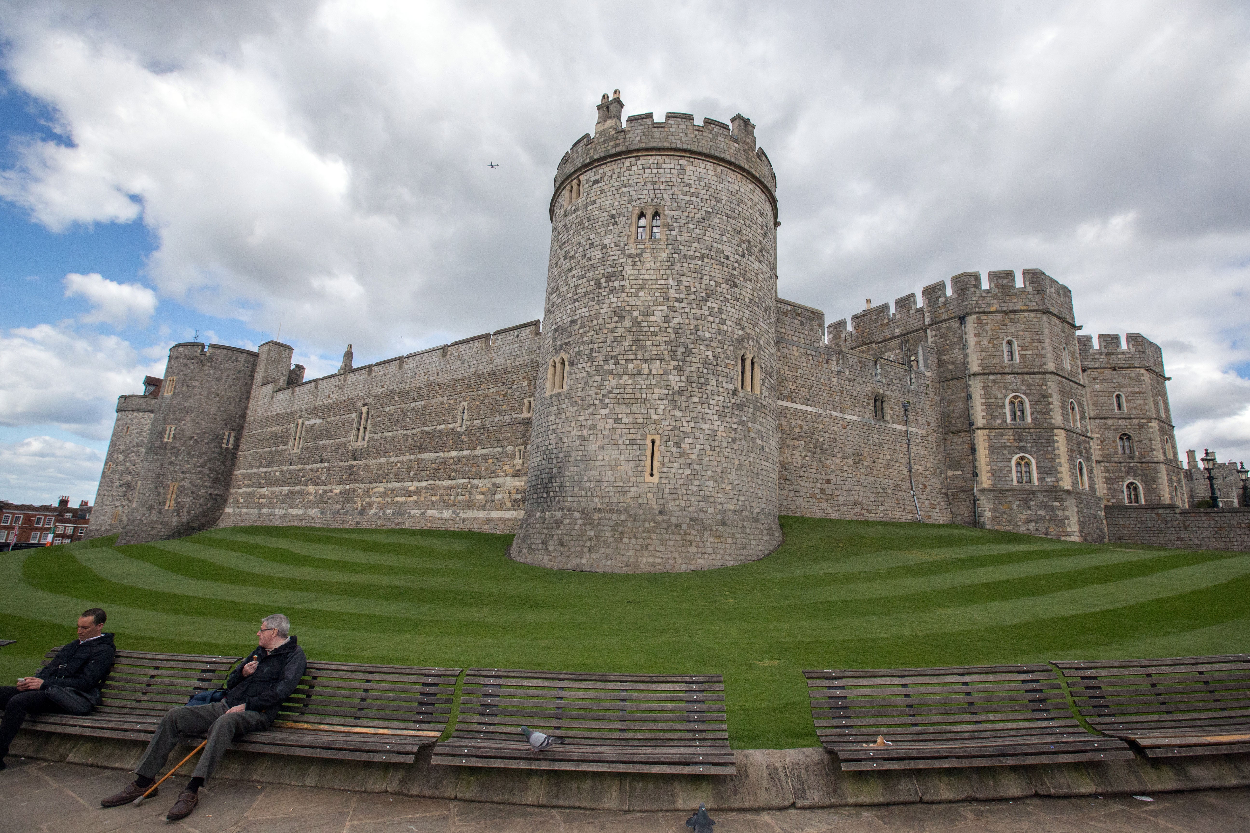 Windsor Castle, where a teenager was arrested allegedly holding a crossbow (Steve Parsons/PA)