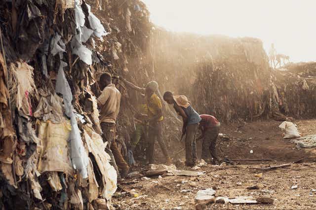 <p>Mali’s next generation are cast off as young as three years old to pick through city rubbish tips in the capital, Bamako</p>