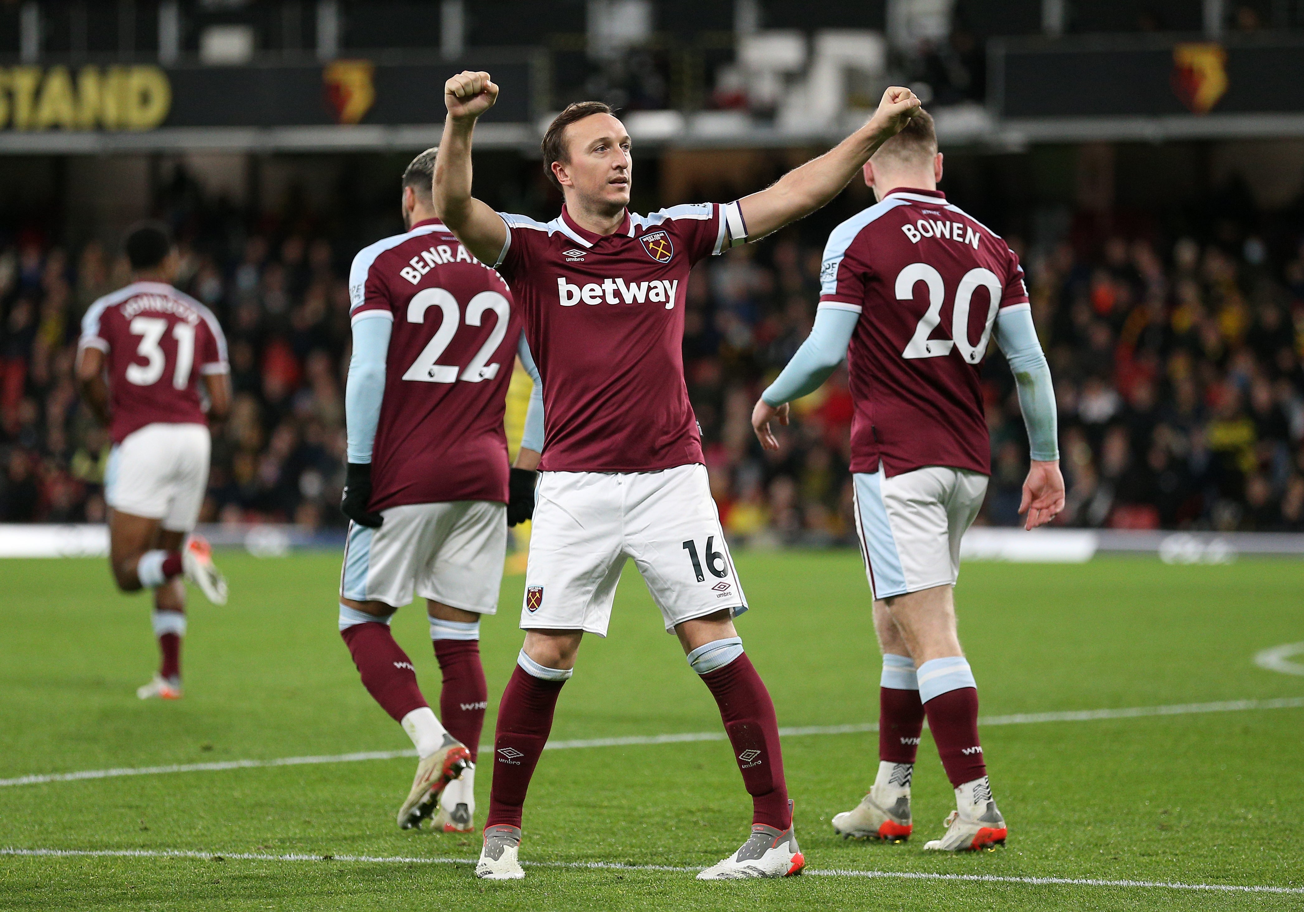 Mark Noble is an important presence at West Ham