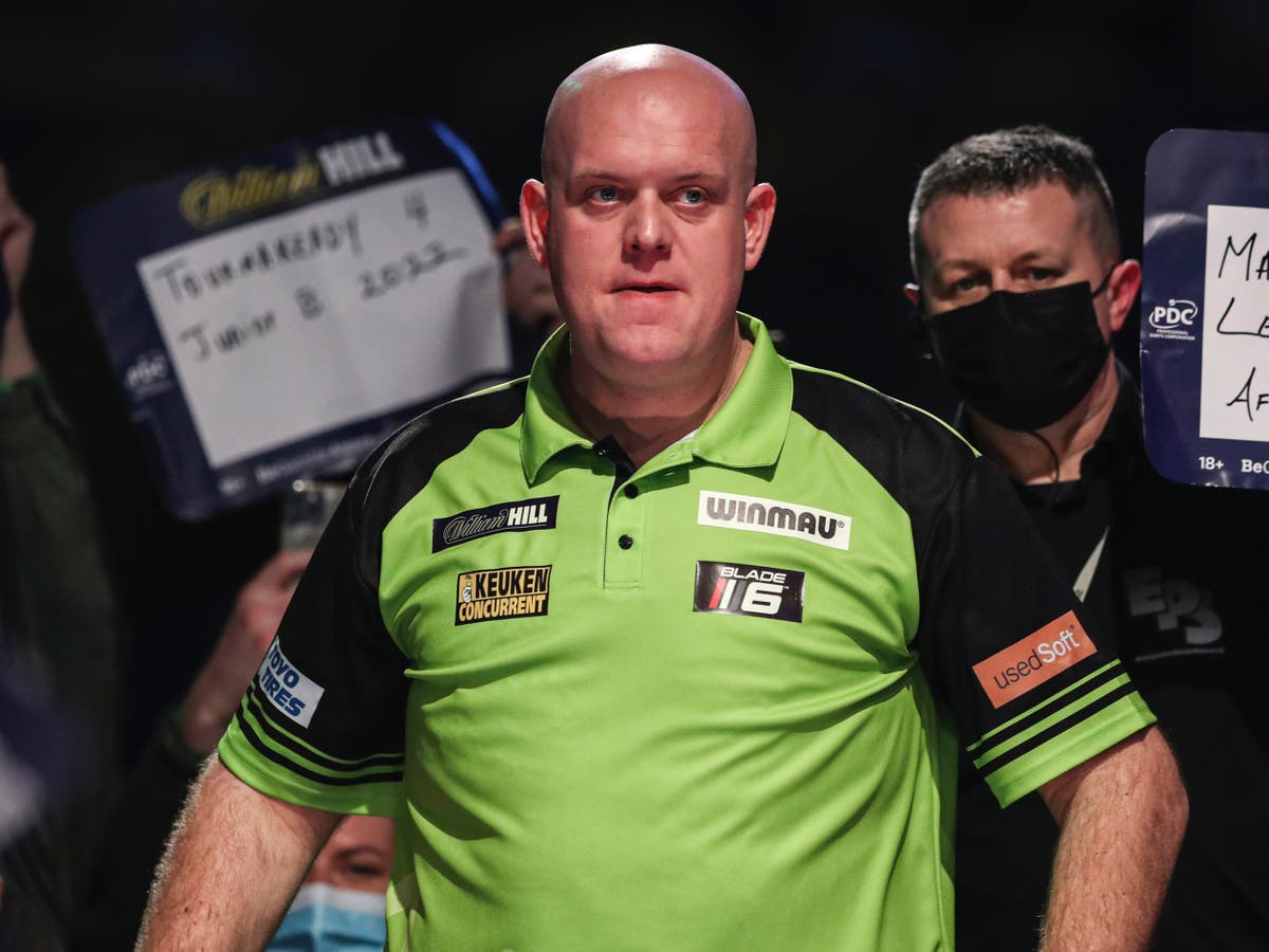 Michael Van Gerwen out of World Darts Championship after testing positive for Covid
