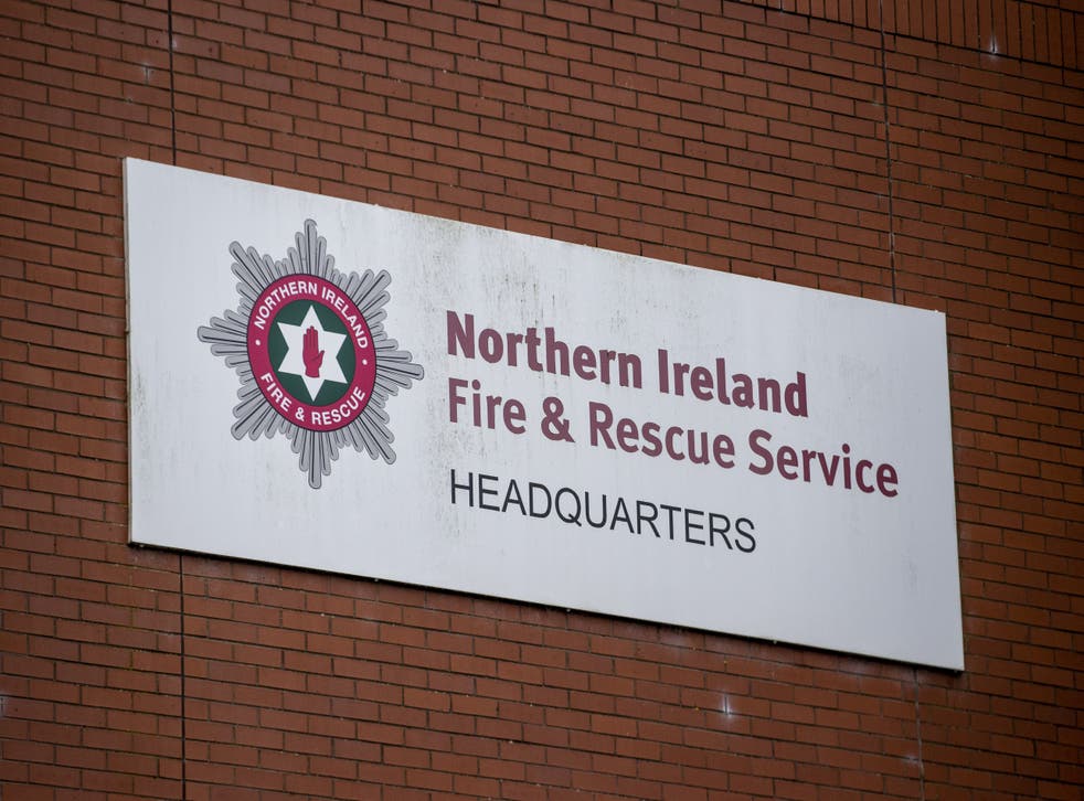 A number of NIFRS appliances are dealing with a large blaze in Belfast (Liam McBurney/PA)