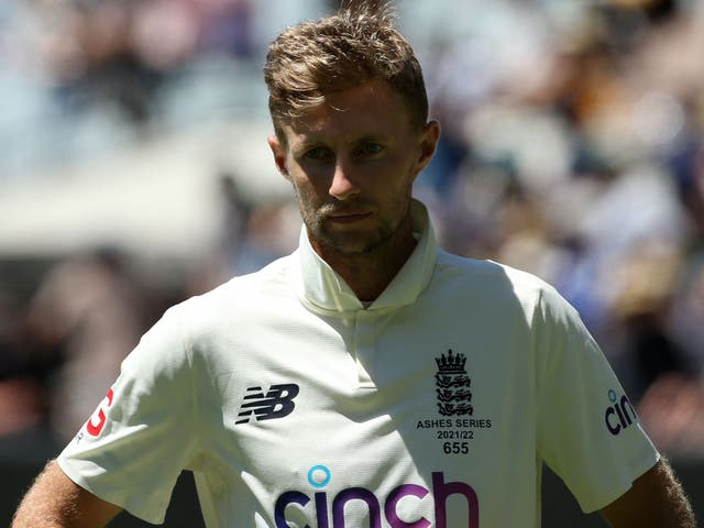 <p>England captain Joe Root  will leave Melbourne with two matches to play and a 5-0 scoreline incoming</p>