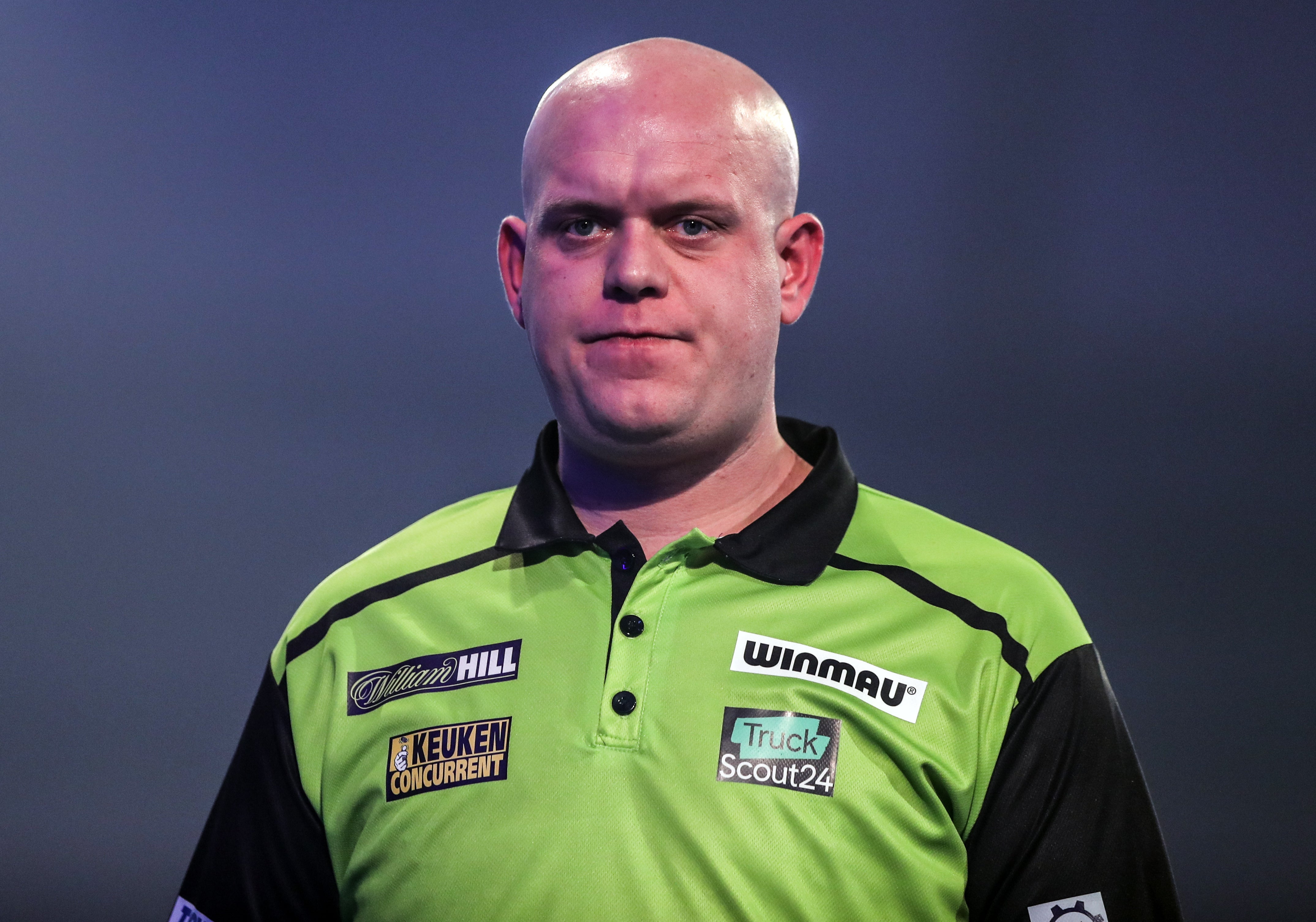 Michael Van Gerwen became the third player to have contracted coronavirus during this year’s championship (Kieran Cleeves/PA)