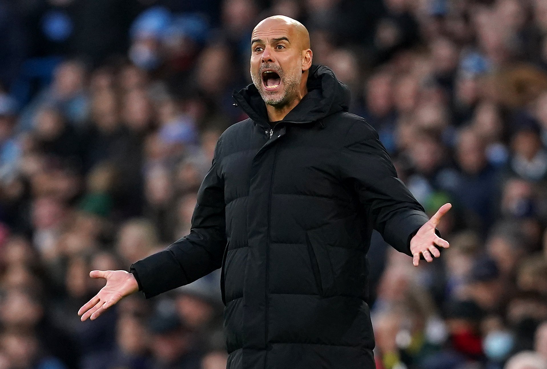 Pep Guardiola believes the Premier League is the most satisfying competition to win (Martin Rickett/PA)