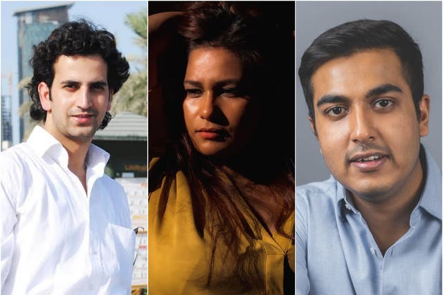 <p>Shakoor Rather, Rijula Das, Mohit Jain are upcoming Indian authors </p>