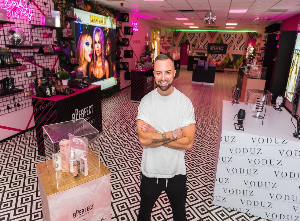 BPerfect owner Brendan McDowell said the unique position of Northern Ireland following Brexit has been more beneficial than not for his make-up business (Collette O’Neill/PA)
