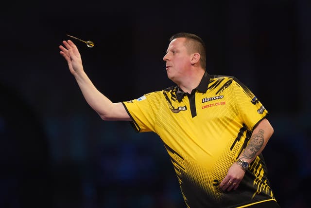 Dave Chisnall is out of the World Darts Championship after testing positive for coronavirus (Adam Davy/PA)