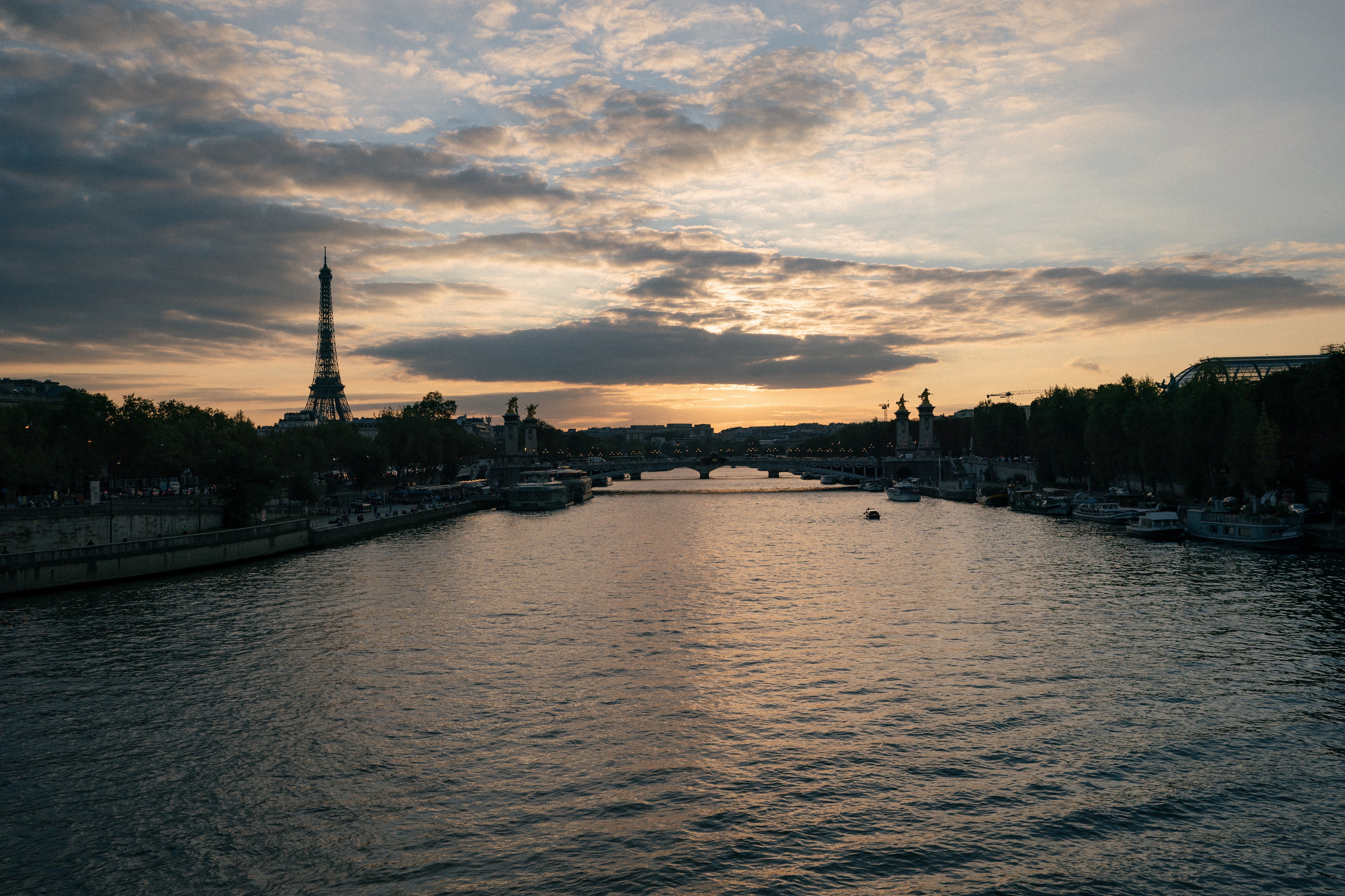 When Paris hosted its first Olympic Games in 1900, the swimming competitions took place in the Seine