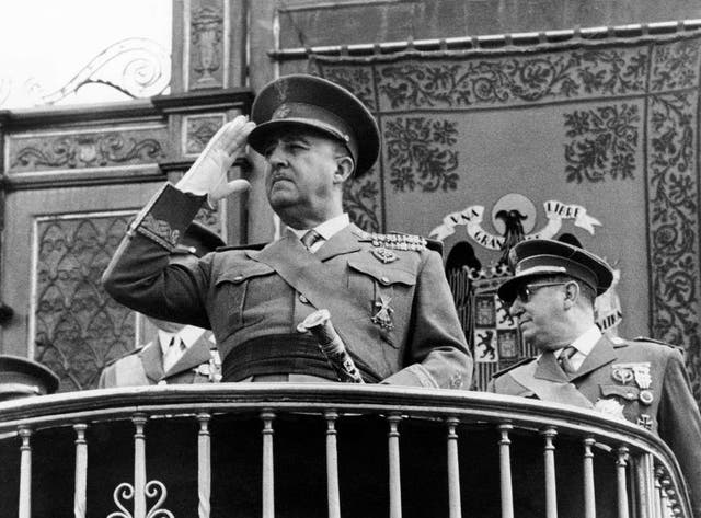 <p>General Franco in the 1960s</p>