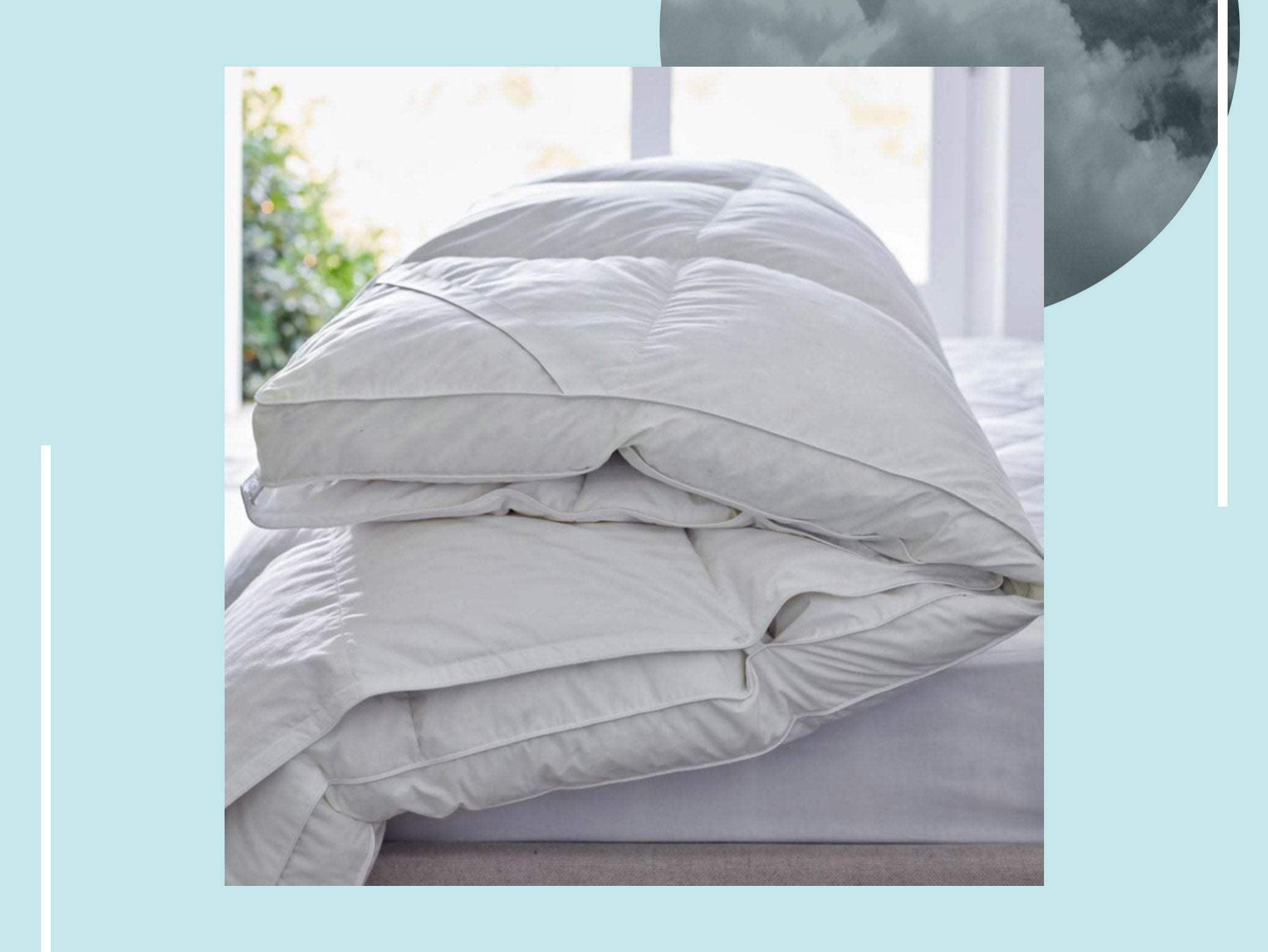 Foldable and squashy, this is a great topper if you want to feel you’re sinking into a cosy nest