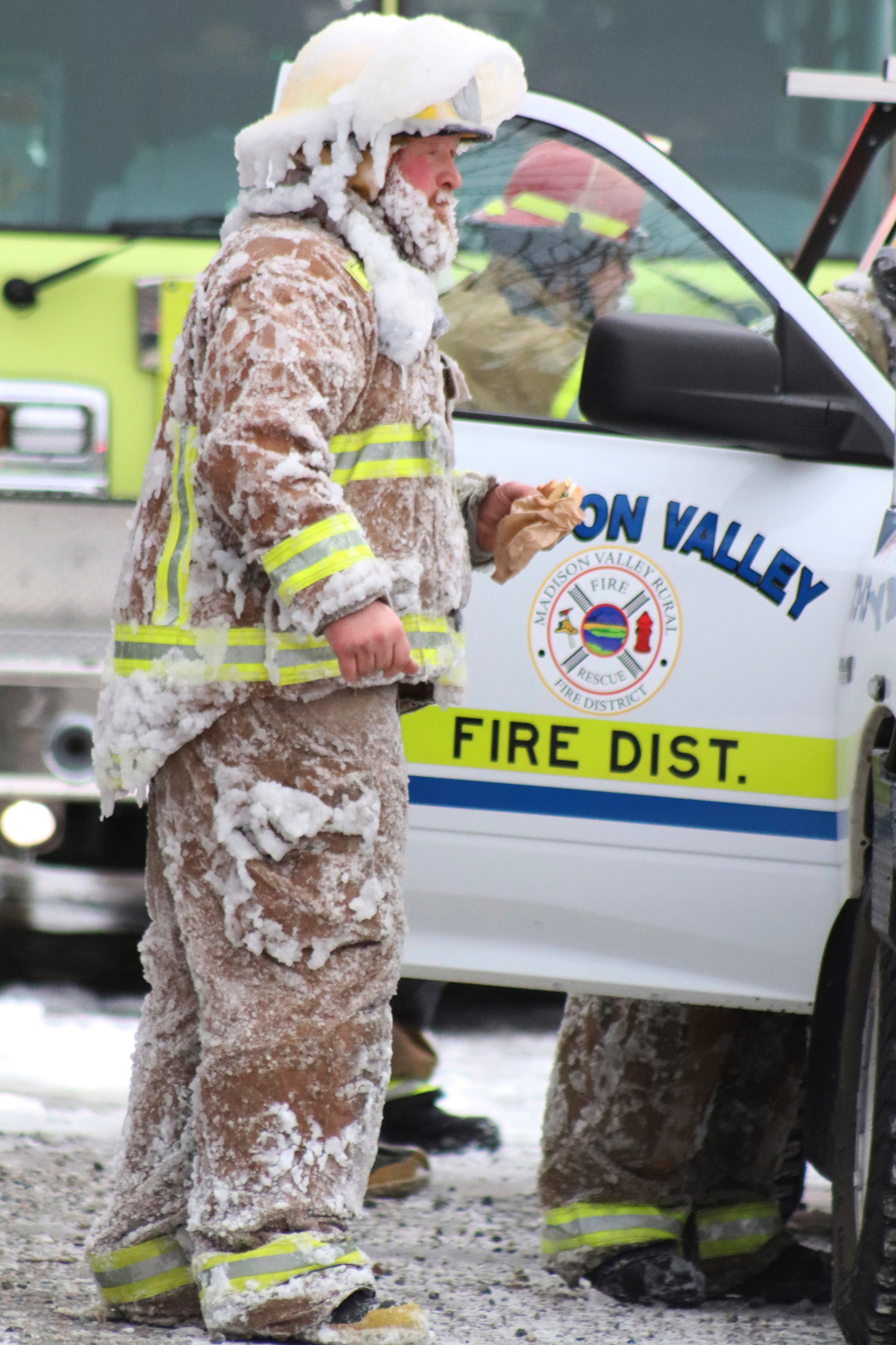 Winter Apartment Fire