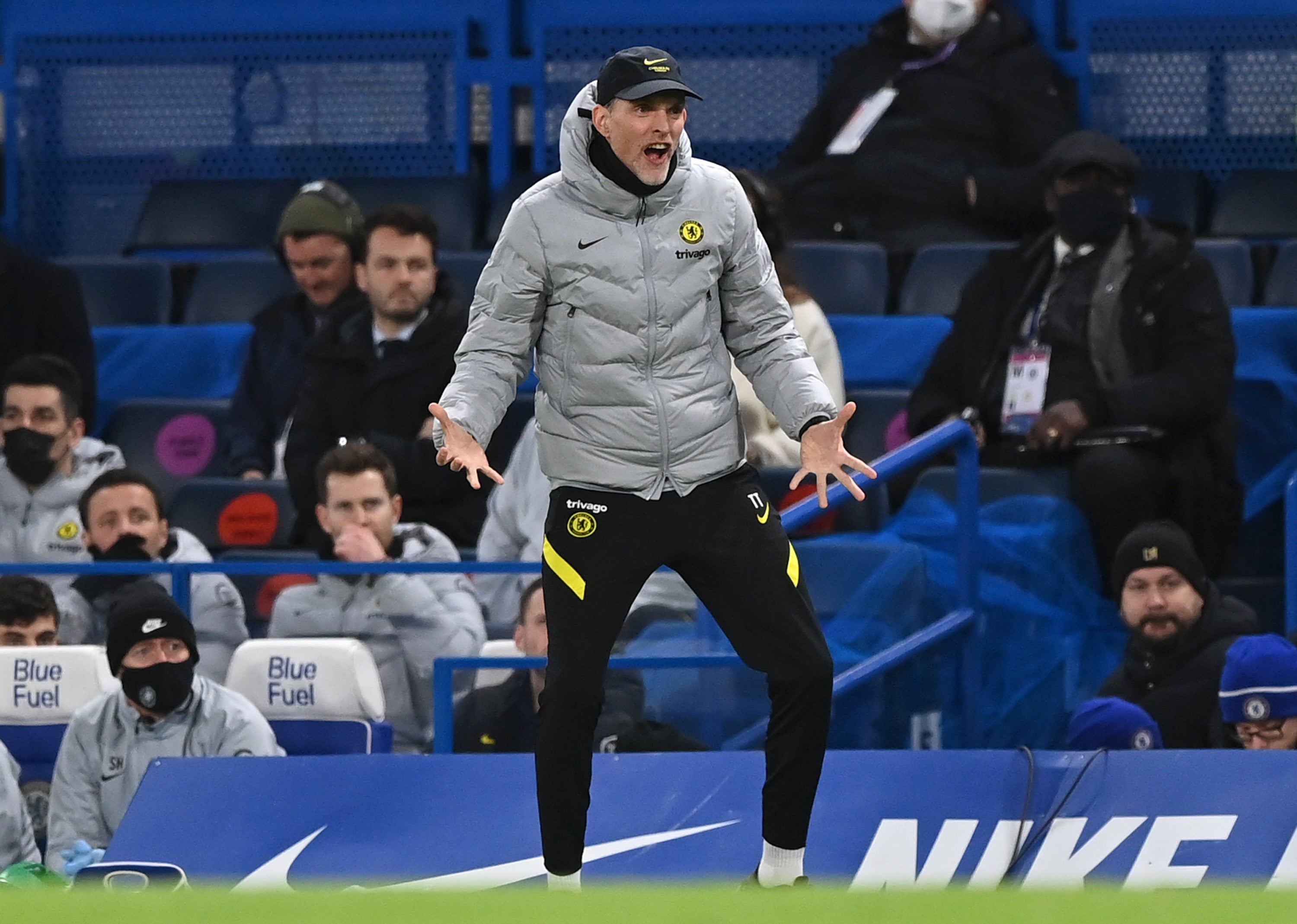 Chelsea were left frustrated by Brighton