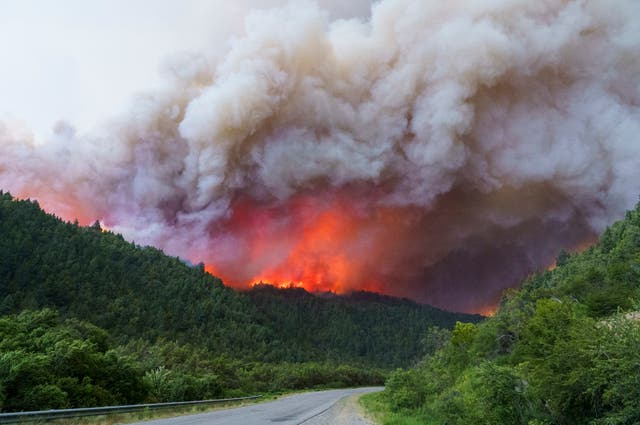 ARGENTINA-INCENDIOS-HELICÓPTERO