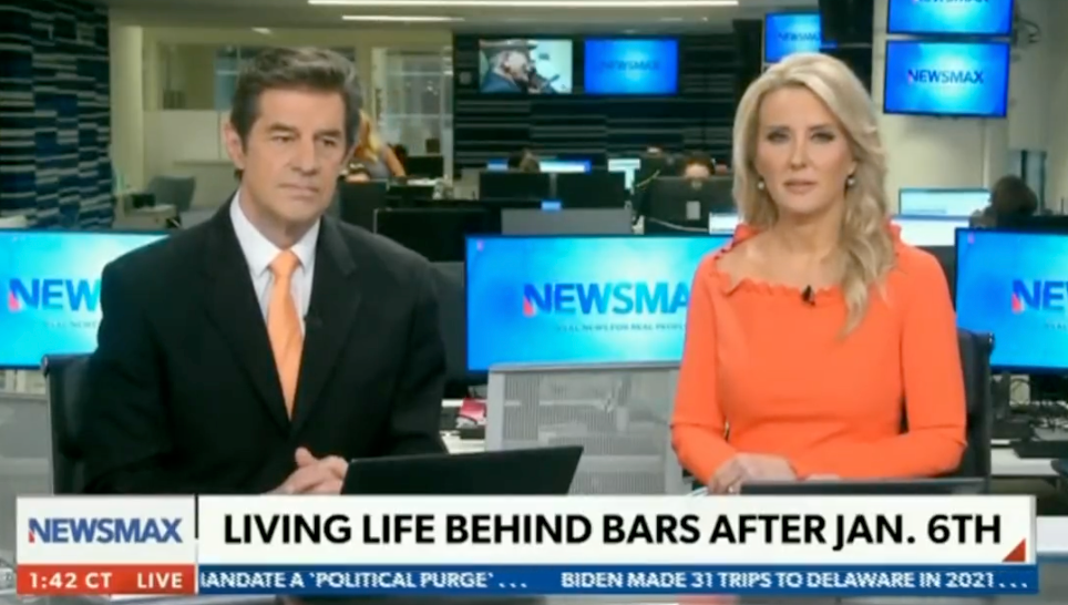 DC jail terminates Capitol rioter’s interview with Newsmax live on air