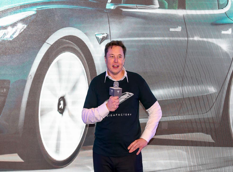 <p>Elon Musk’s Tesla faces backlash for opening showroom in Xinjiang </p>