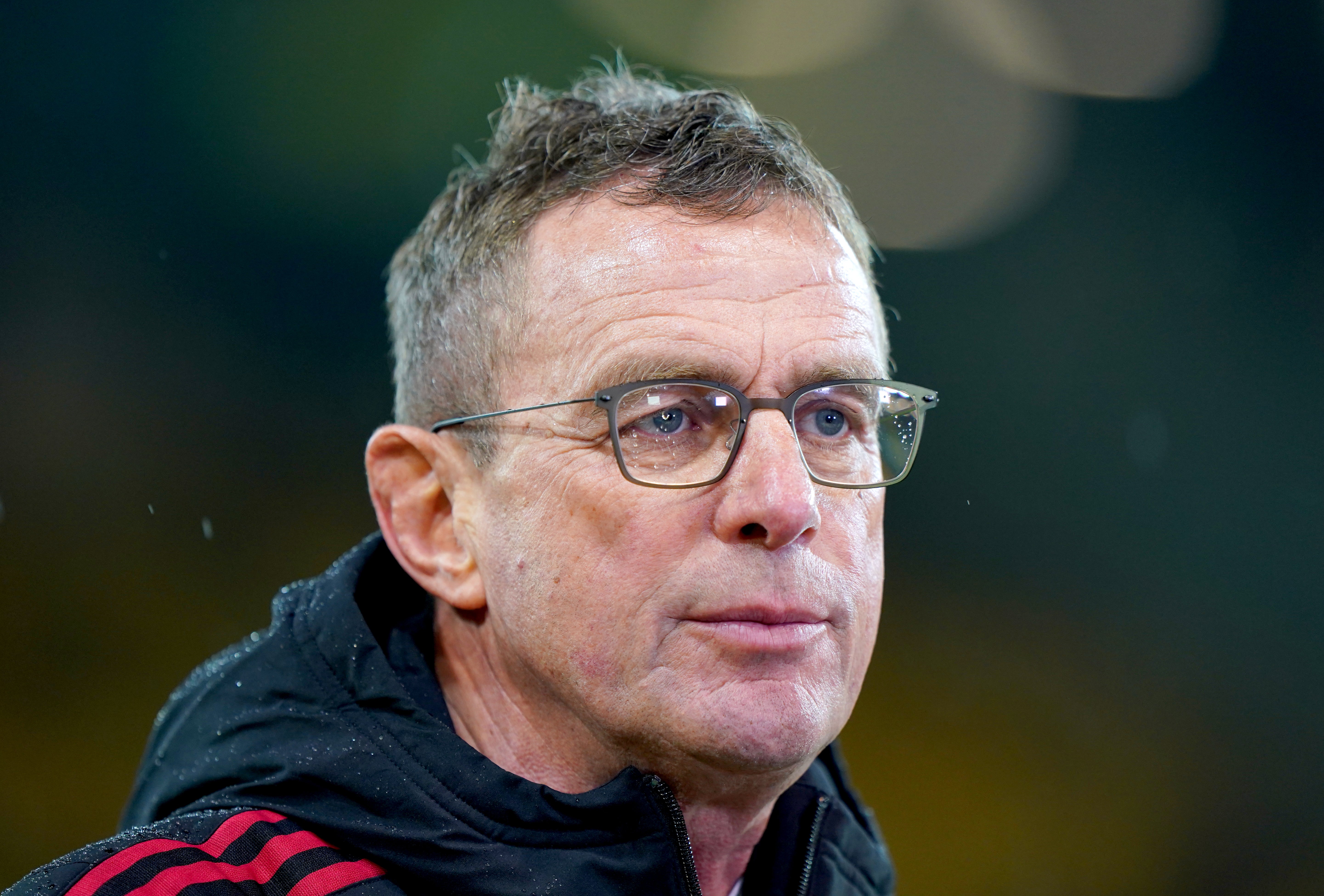 Manchester United interim boss Ralf Rangnick has urged people to get vaccinated (Joe Giddens/PA)