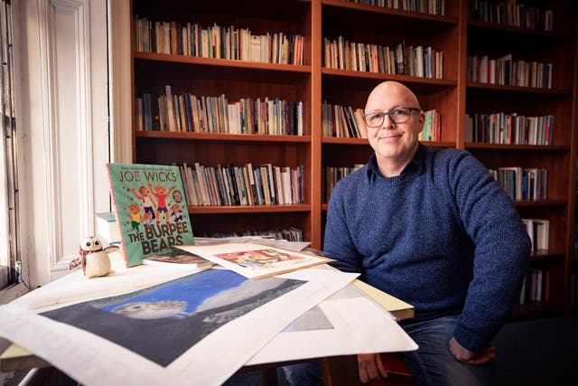 Artist Paul Howard has been appointed the new children’s writing fellow for Northern Ireland (Brian Morrison/PA)