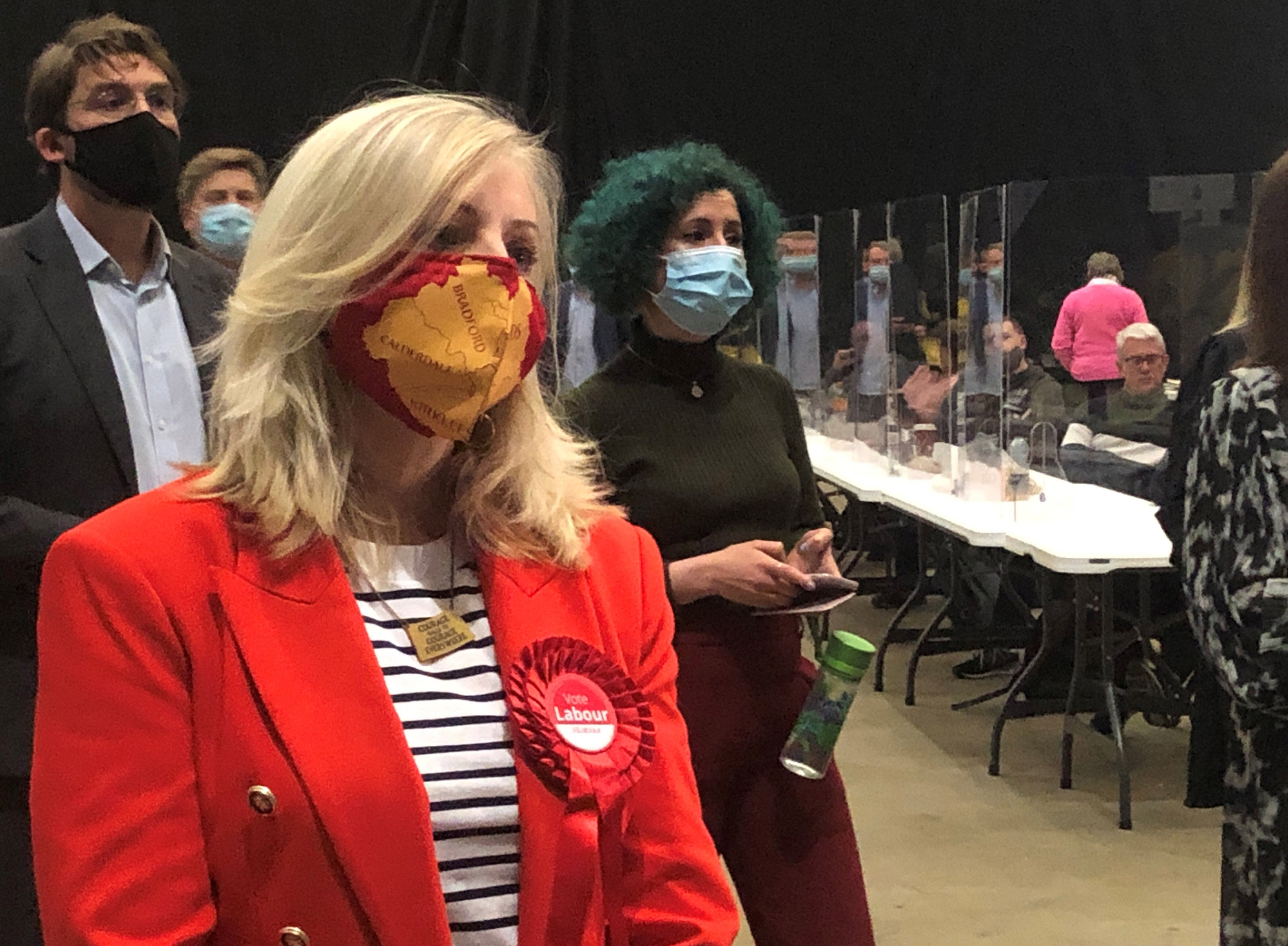 Labour’s Tracy Brabin during the count for the West Yorkshire mayoral election in Leeds – she became the first holder of the office (Amy Murphy/PA)