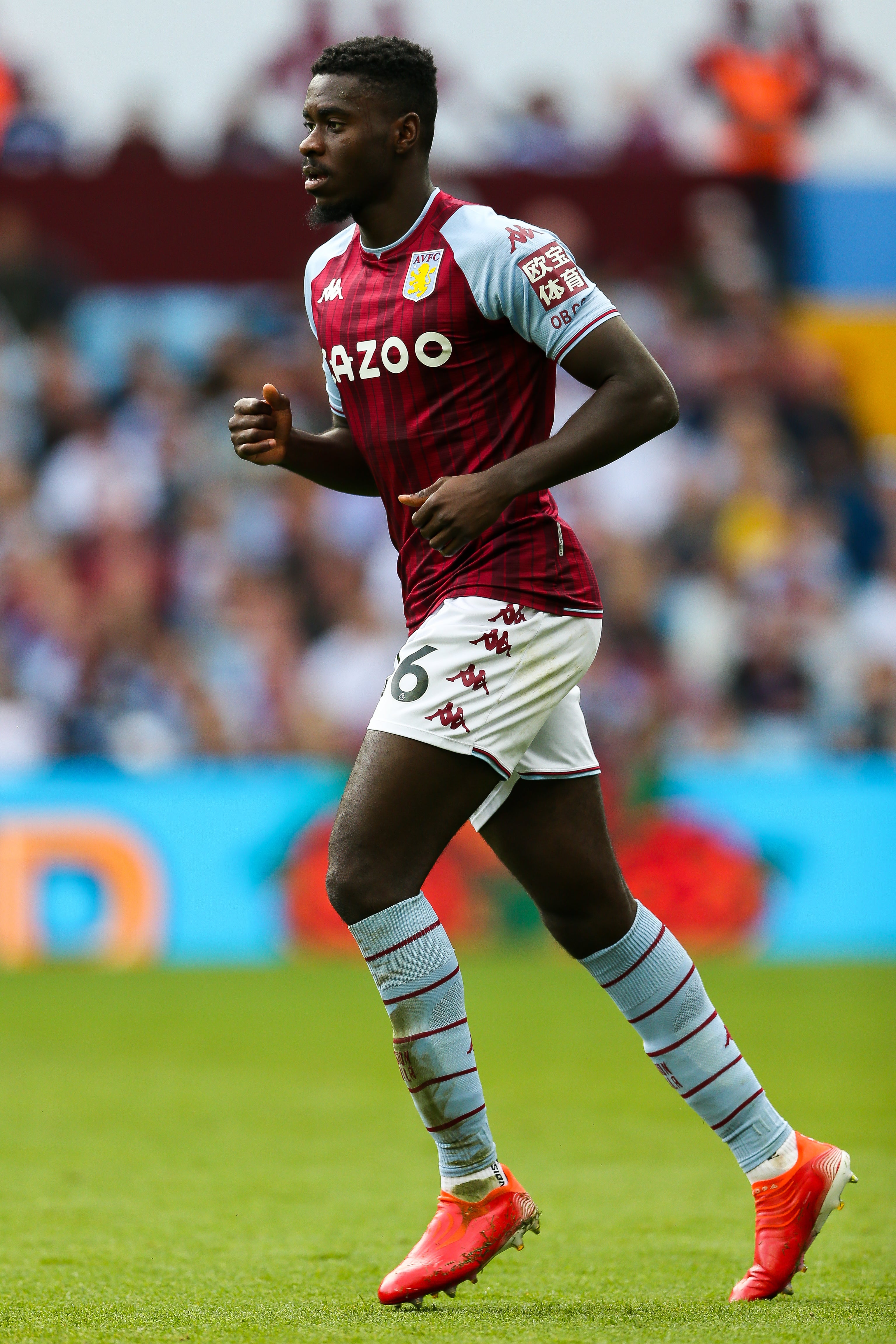 Axel Tuanzebe is in his third loan spell at Villa Park (PA)