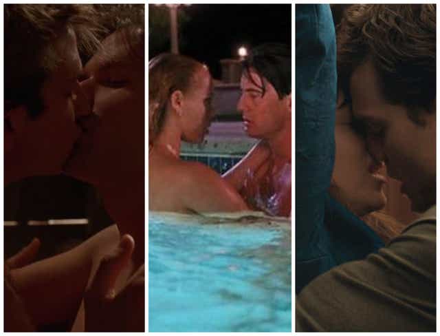 <p>L-R: Wet Hot American Summer, Show Girls, and Fifty Shades of Grey</p>