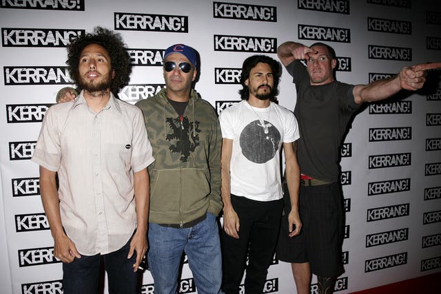 The rights to Rage Against The Machine’s Killing In The Name have been sold in a music deal (Yui Mok/PA)