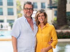 Derek Draper back in hospital with sepsis, Kate Garraway reveals