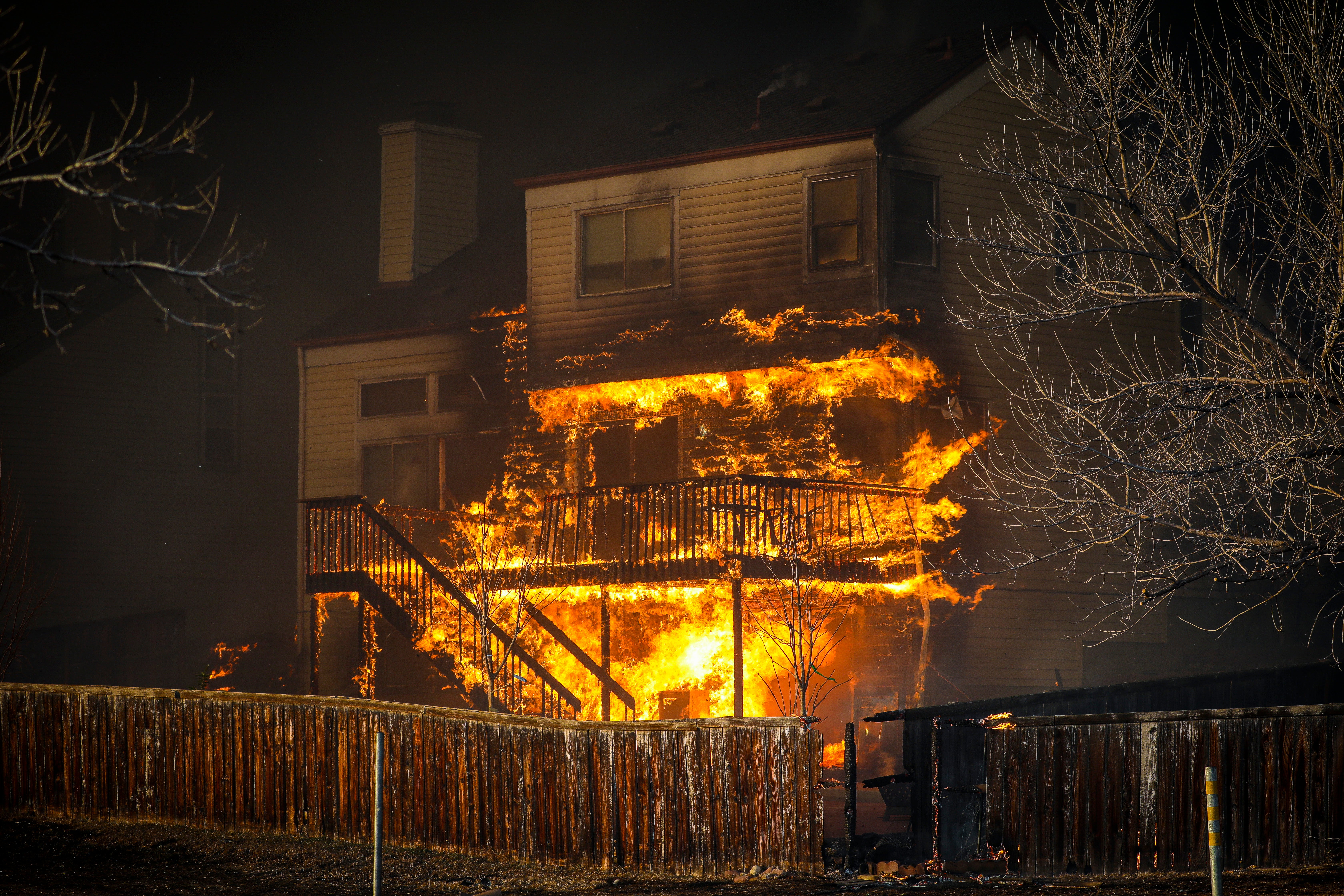 State officials estimated some 600 homes were lost in multiple areas around Boulder County, though that number could be as high as 1,000