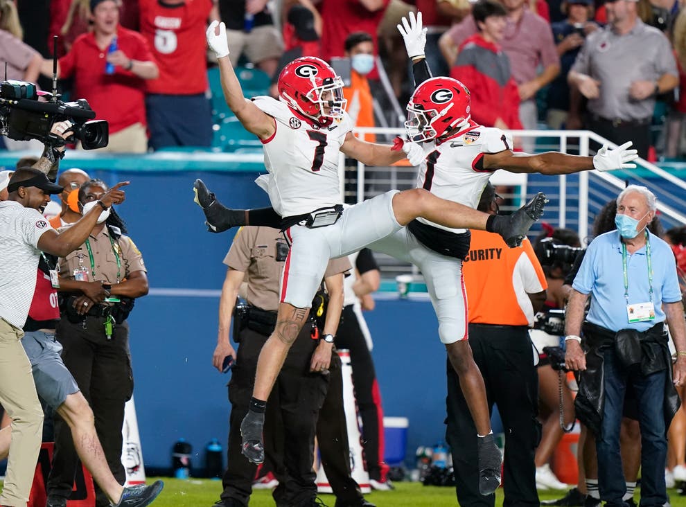 Angry Dawgs No. 3 beats No. 2 Michigan 3411 in Angry Dawgs No. 3 beats No. 2 Michigan 3411 in