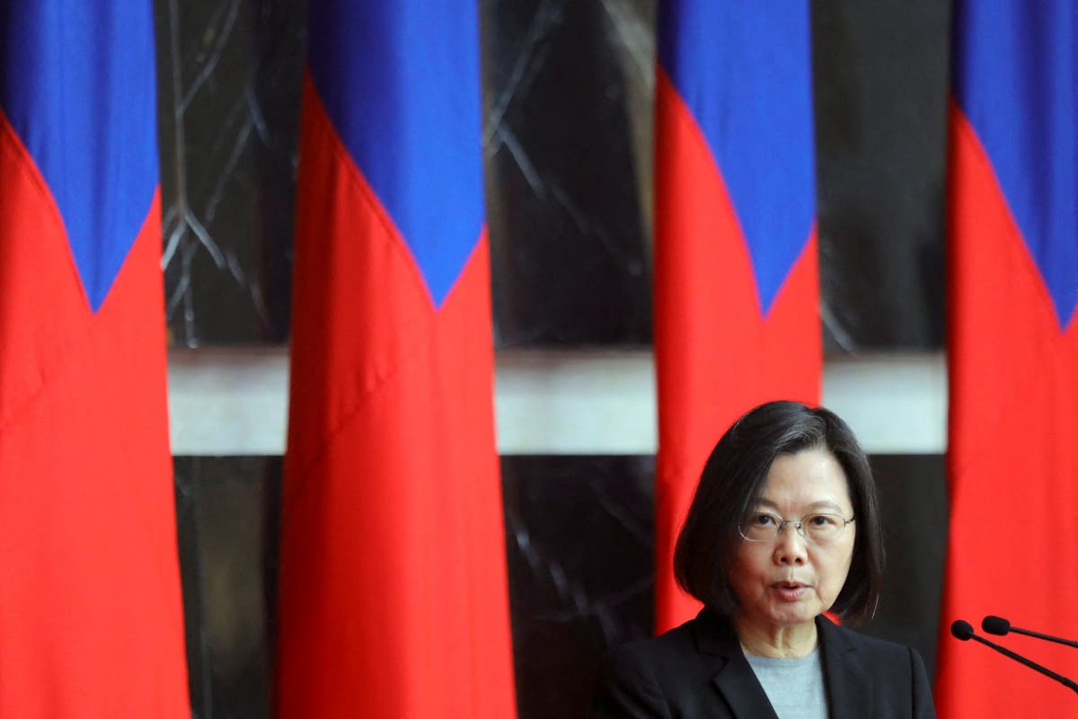 China should &lsquo;avoid military adventurism&rsquo;, says Taiwan president in New Year&rsquo;s speech