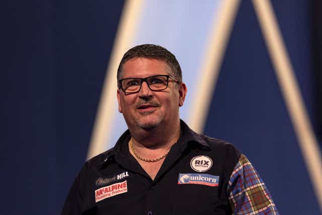 Gary Anderson is into another World Championship semi-final (Steven Paston/PA)