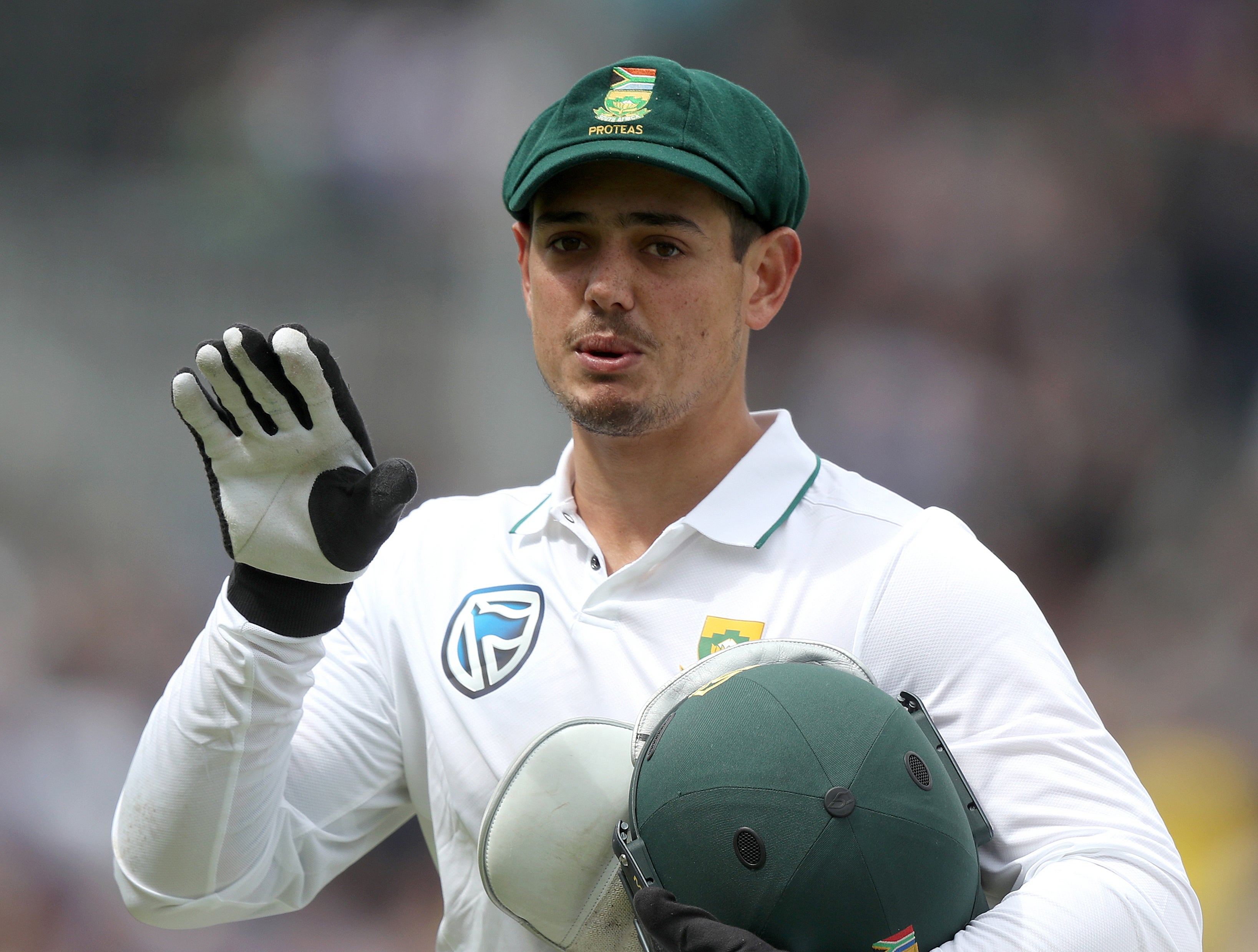 Quinton de Kock’s retirement from Test cricket is a disappointment to Jos Buttler (Simon Cooper/PA)
