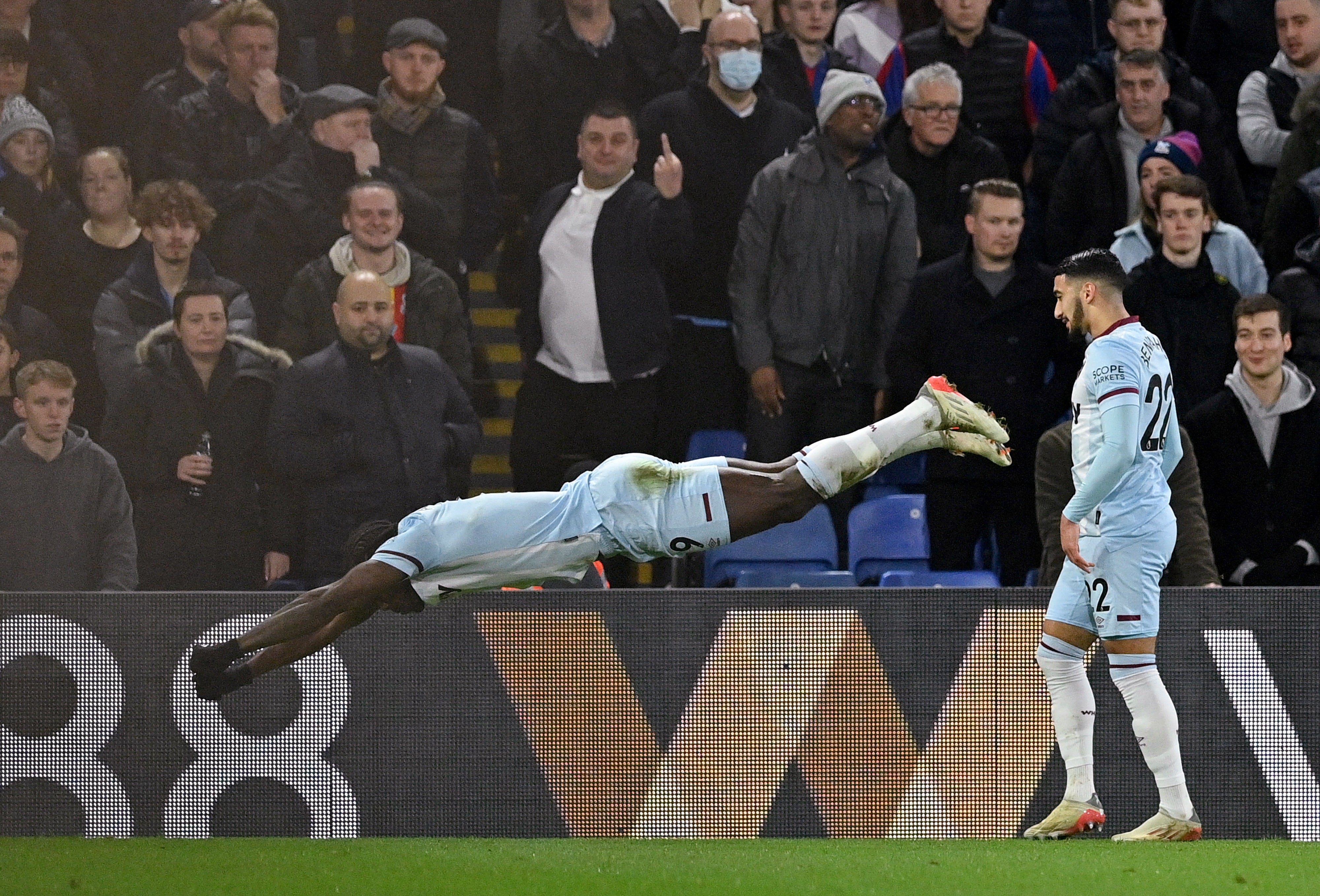 Michail Antonio said his celebration was inspired by Mortal Kombat