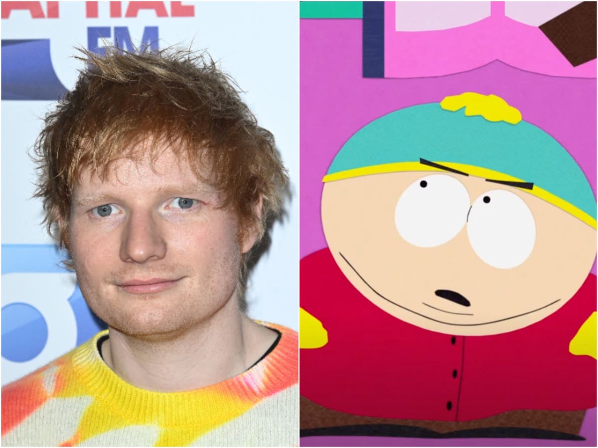 Ed Sheeran says South Park joke about ginger hair 'f***ing ruined' his life  | The Independent