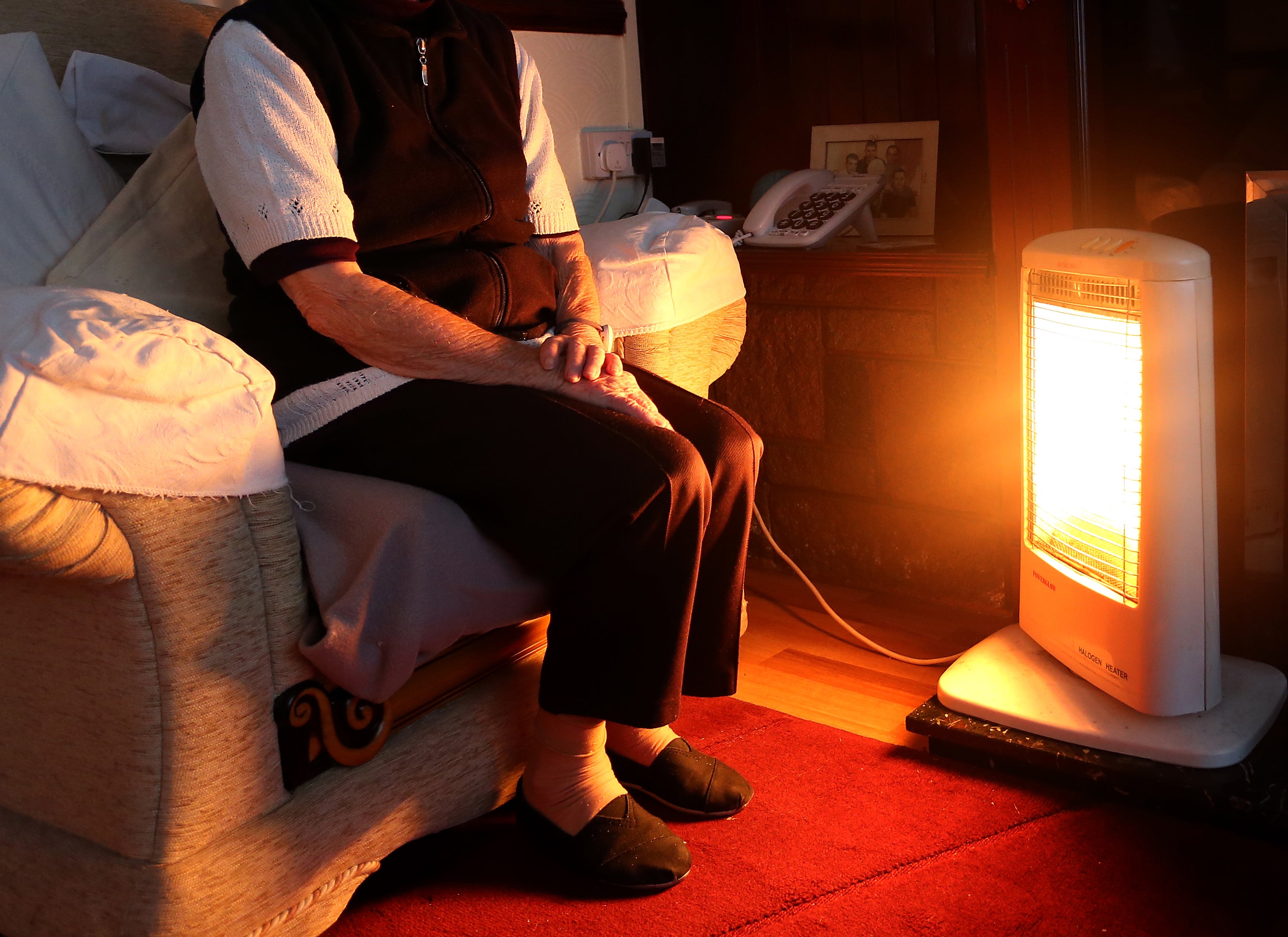 More people over 65 are said to be worried about paying their energy bills compared to last month