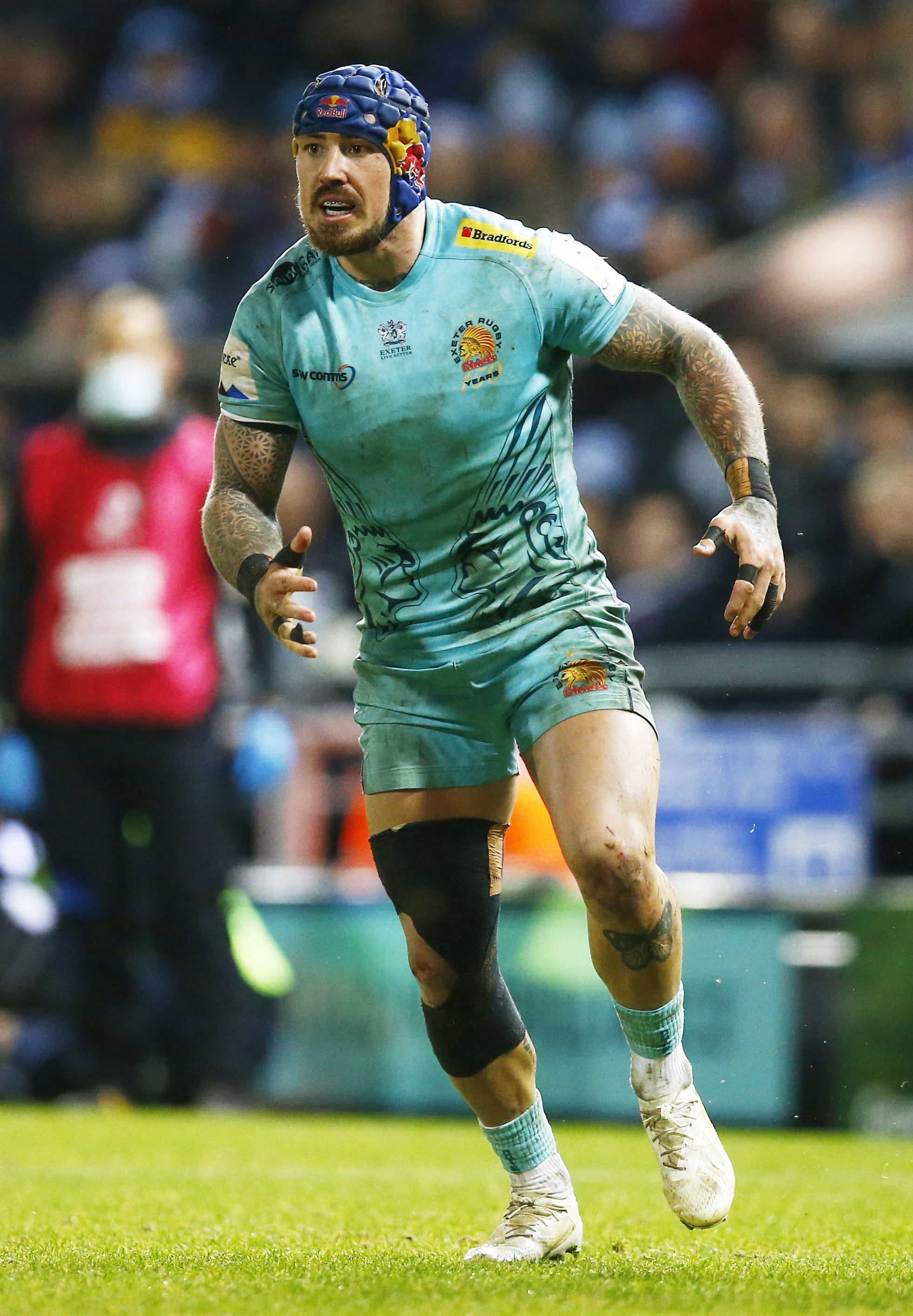 Exeter and England wing Jack Nowell has shown signs of getting back to top form (Steve Haag/PA).
