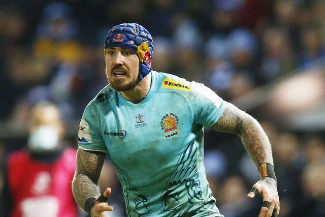 Exeter and England wing Jack Nowell has shown signs of getting back to top form (Steve Haag/PA).