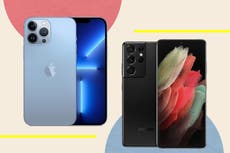 iPhone 13 pro max vs Samsung Galaxy S21 plus: Which supersized smartphone comes out on top?