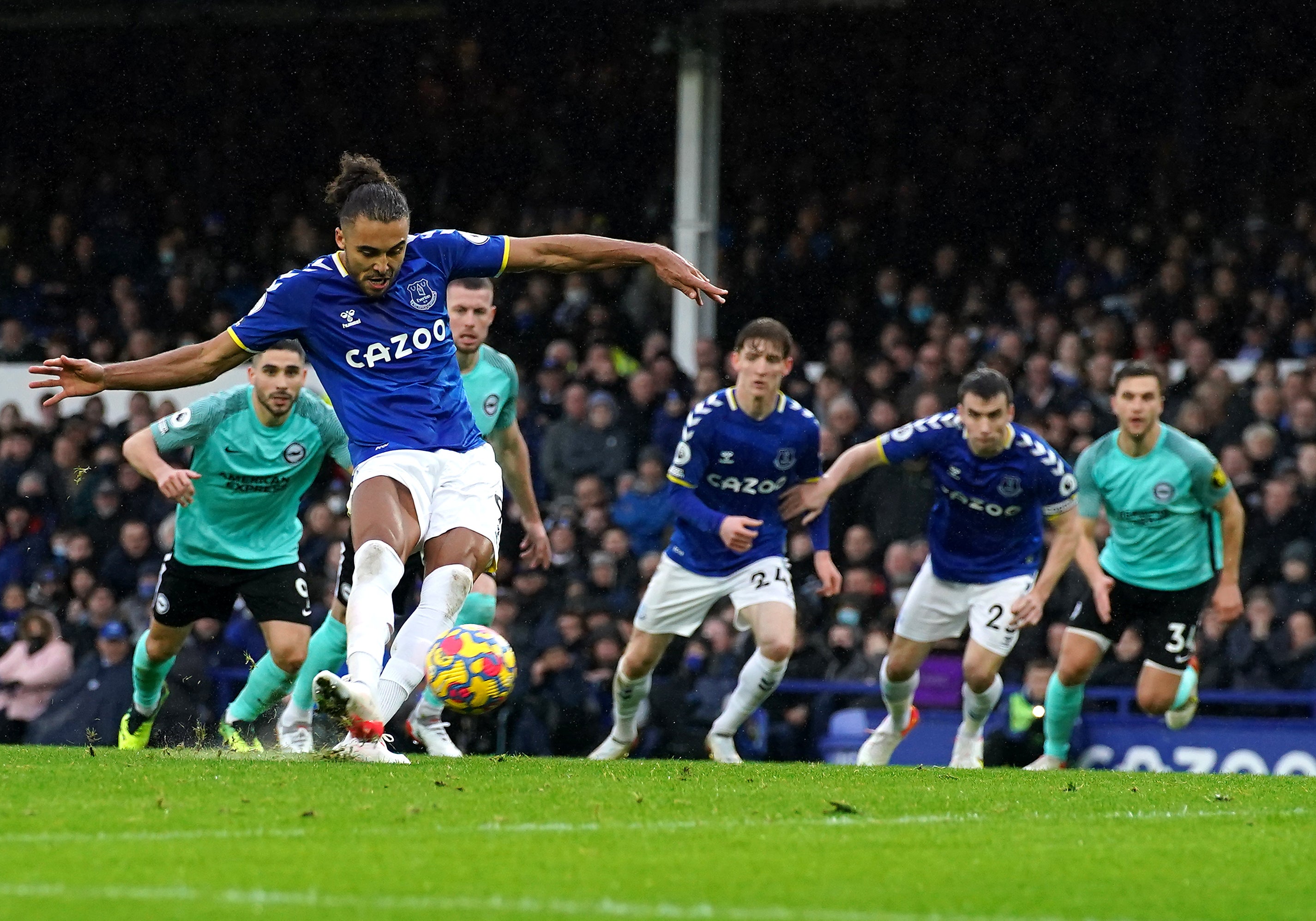 Everton manager Rafael Benitez is hoping the return of striker Dominic Calvert-Lewin will change their fortunes in the second half of the season (Peter Byrne/PA)