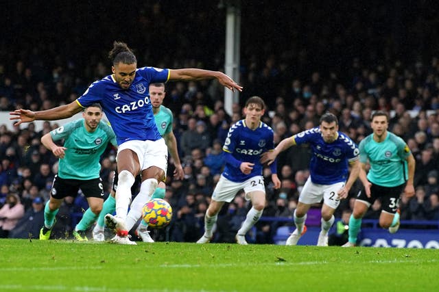 Everton manager Rafael Benitez is hoping the return of striker Dominic Calvert-Lewin will change their fortunes in the second half of the season (Peter Byrne/PA)
