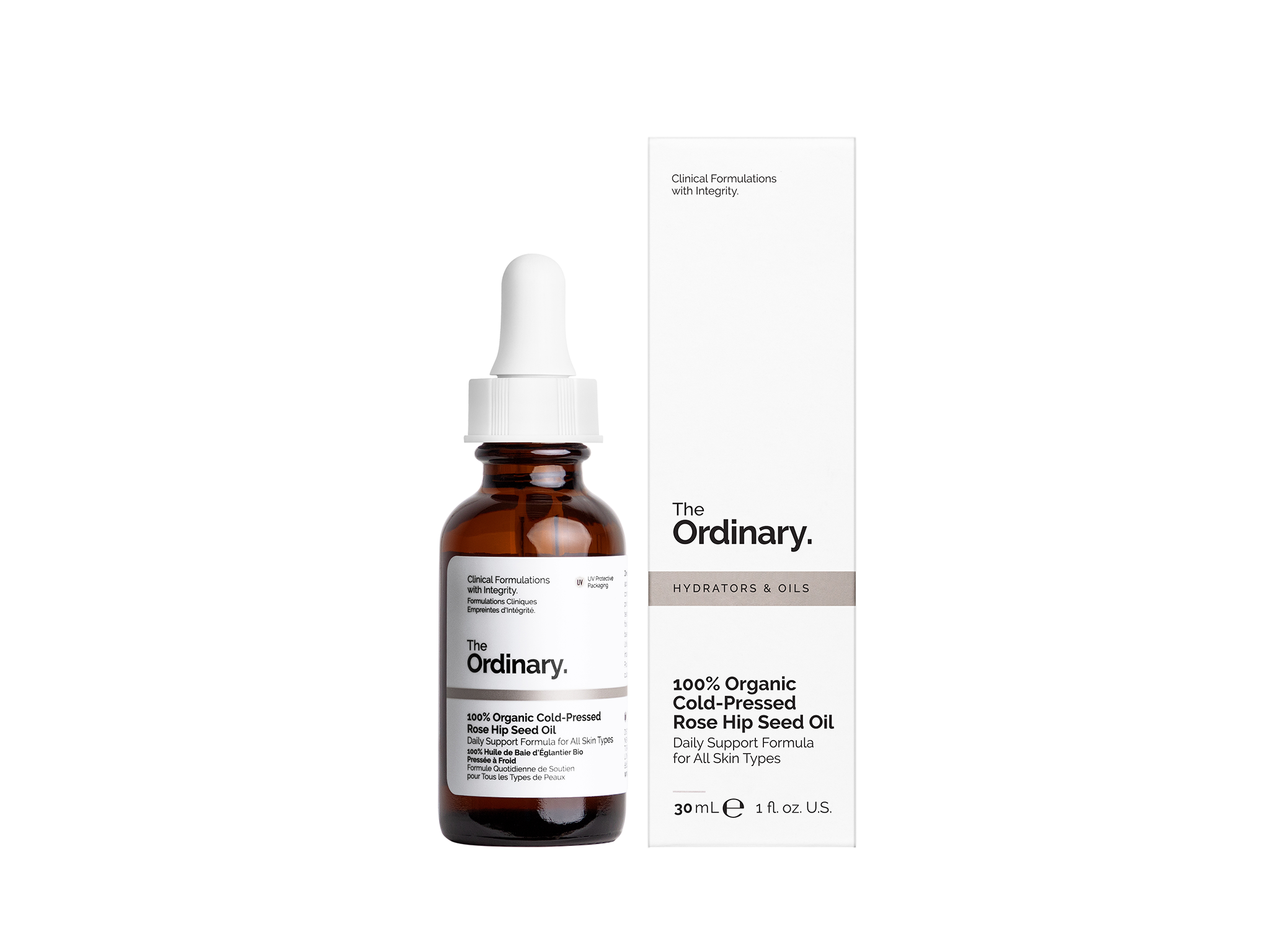 THE ORDINARY 100% ORGANIC COLD-PRESSED ROSE HIP SEED OIL, 30ML