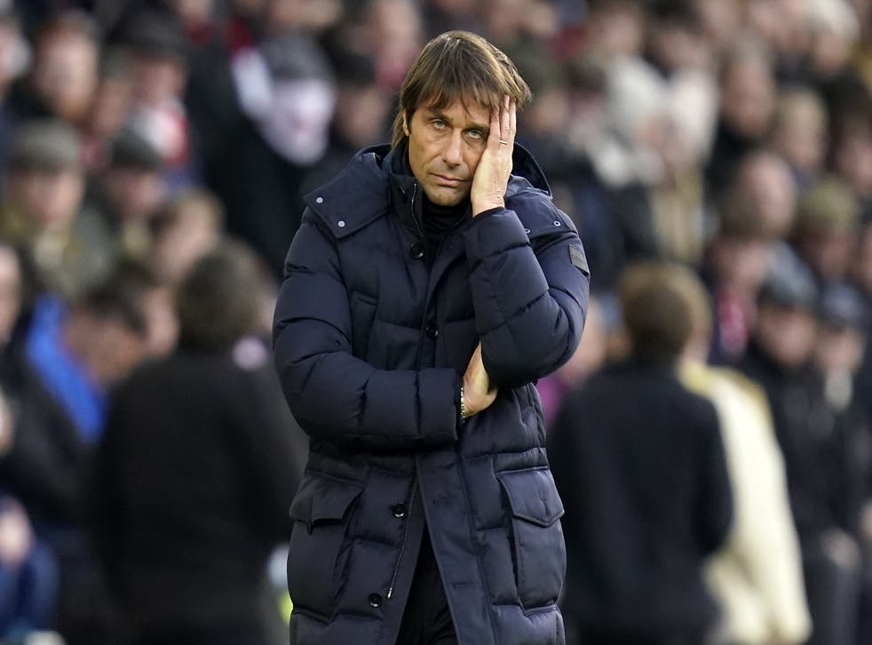 Spurs boss Antonio Conte is sweating on the results of Covid tests (Andrew Matthews/PA)